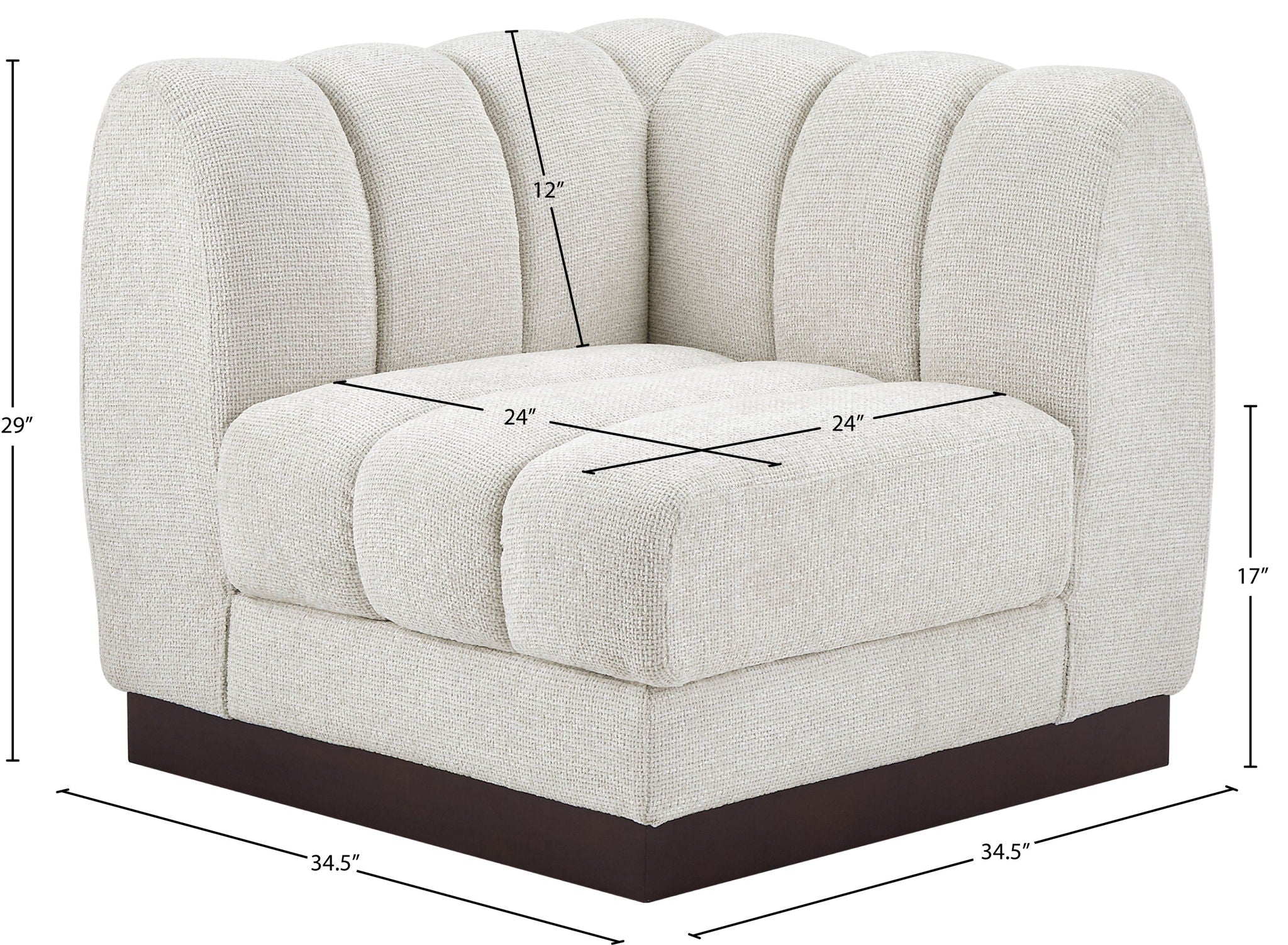 Quinn - Corner Chair