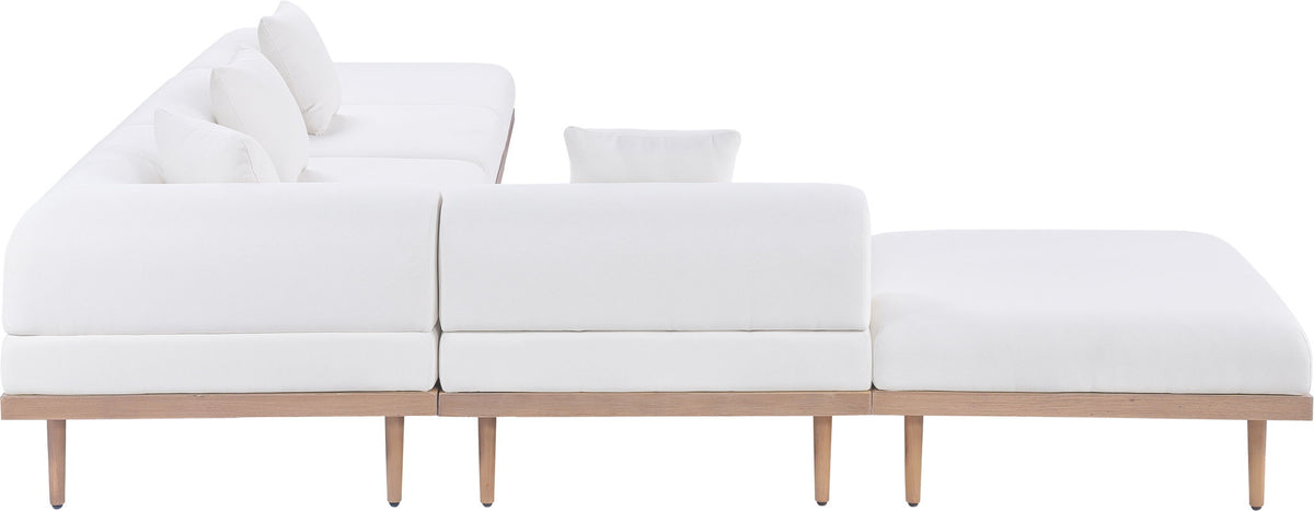 Laguna - 6 Piece 142" Outdoor Patio Modular Sectional