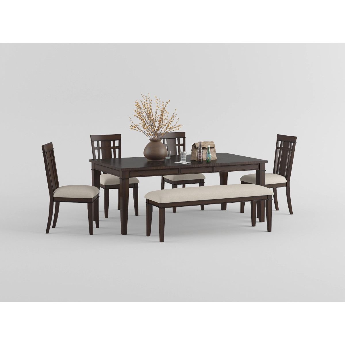 Makah - Dining Table - Brown