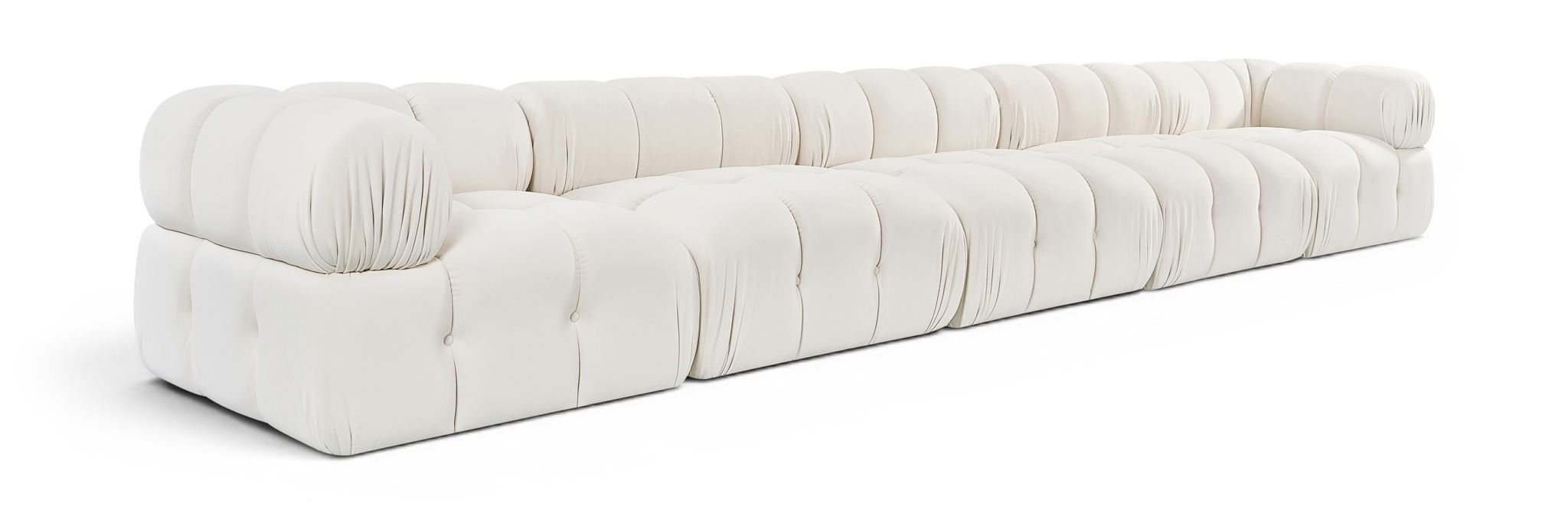 Orin - Fabric Velvet 5 Piece Modular Sofa