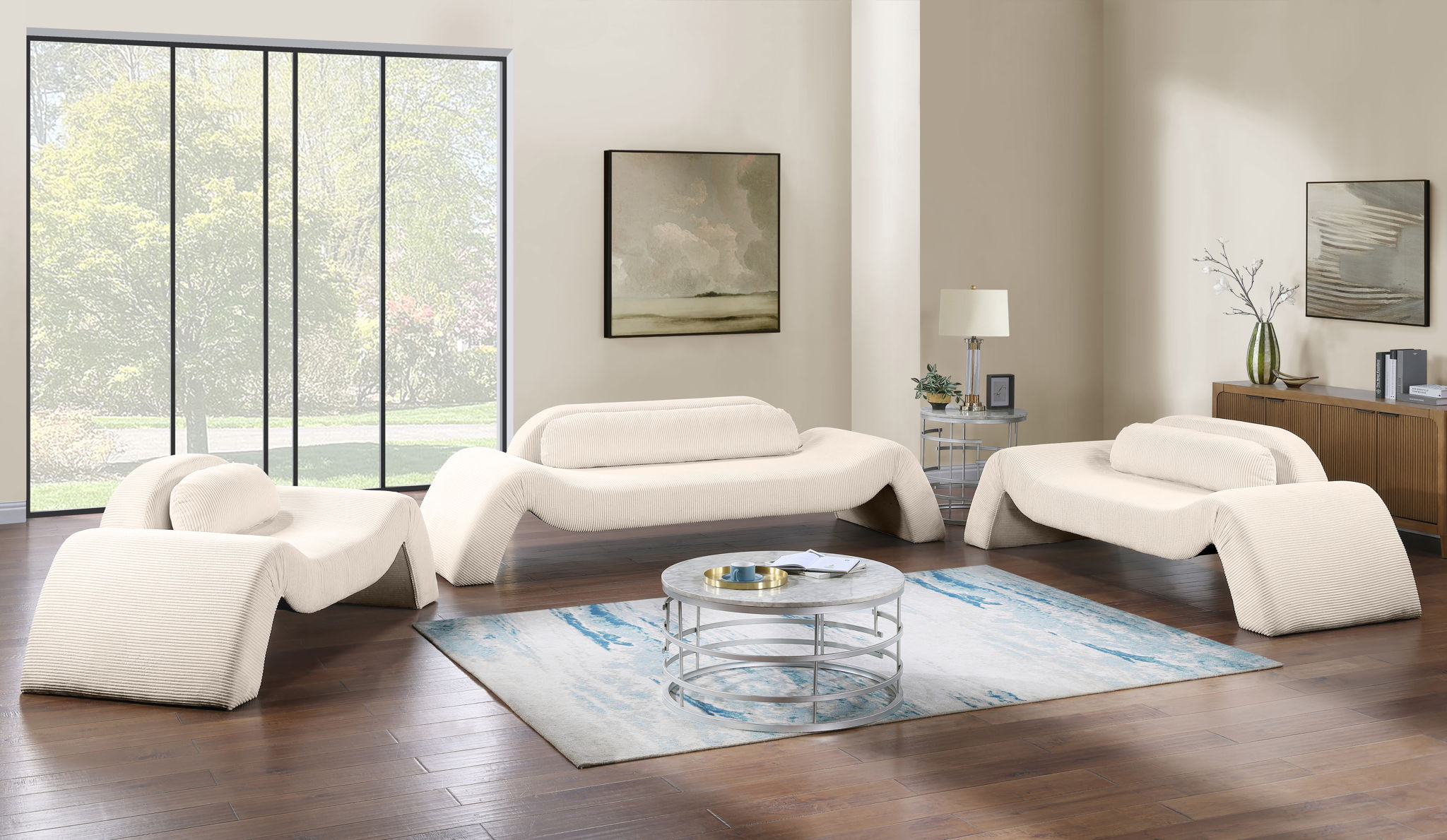 Austin - Corduroy Loveseat