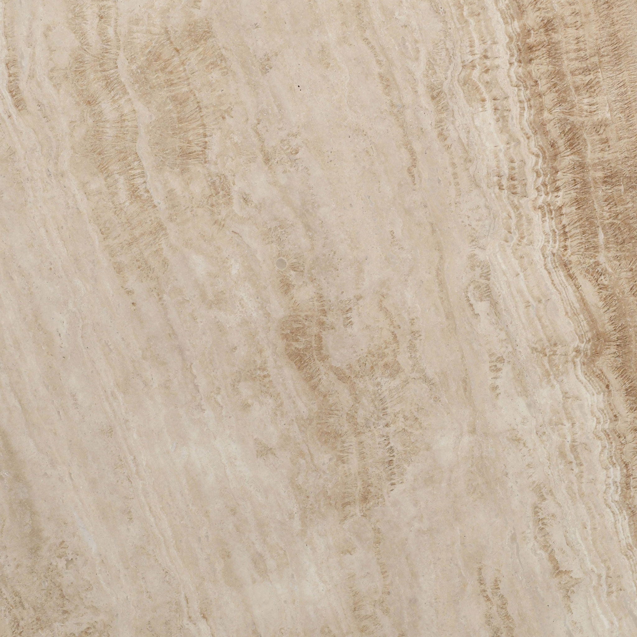 Pietra - Travertine And Mango Wood Sideboard / Buffet - Brown / Beige