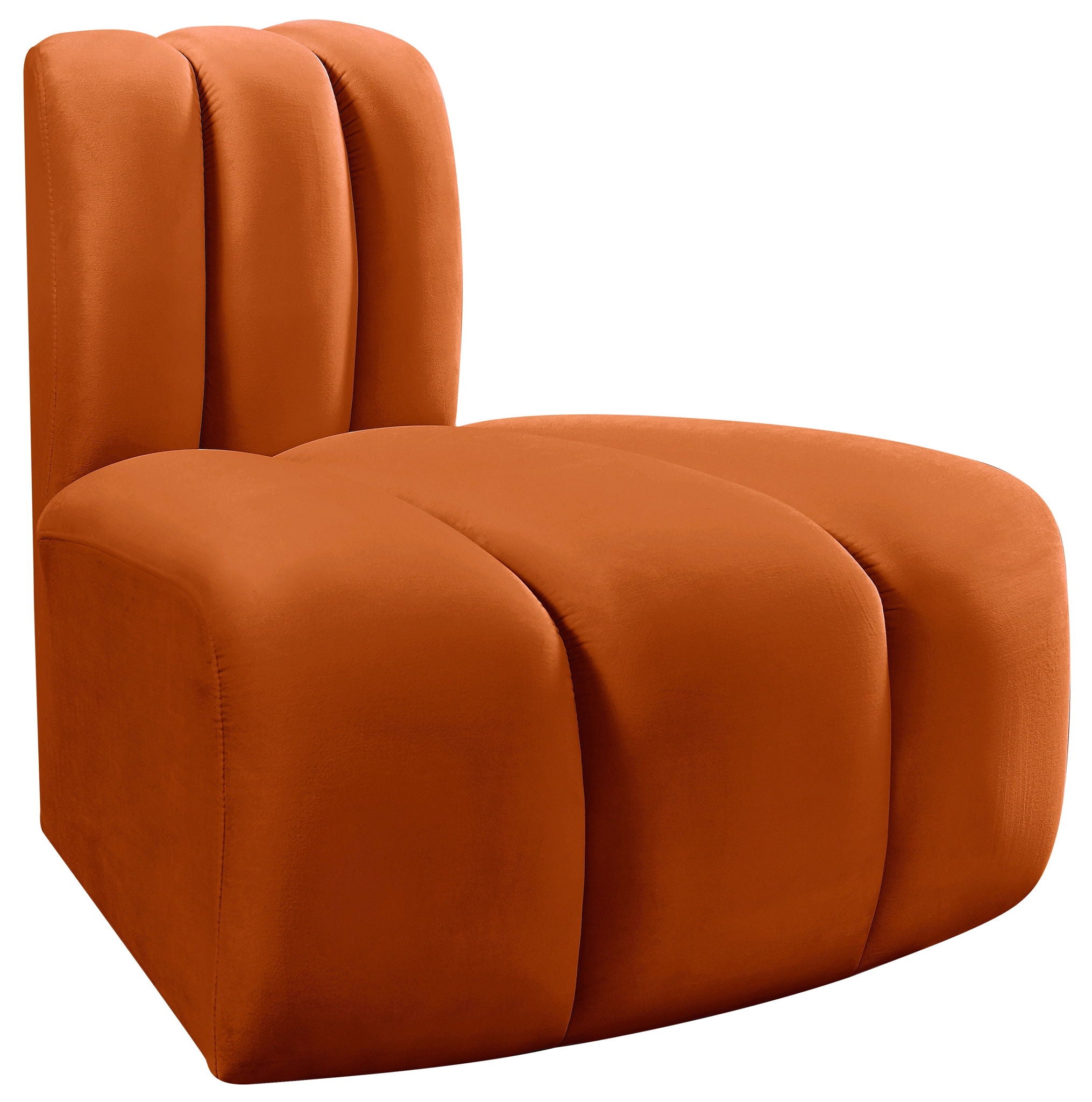 Arc - Velvet Reverse Corner Chair