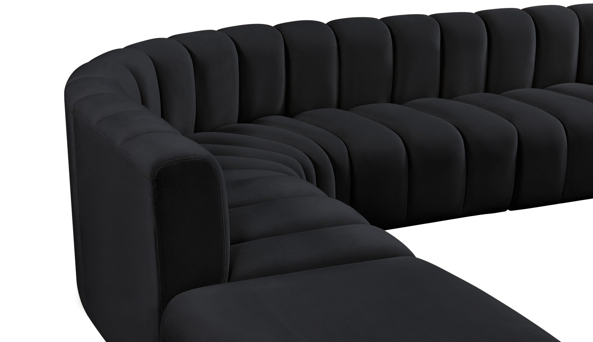 Arc - Velvet Modular Sectional