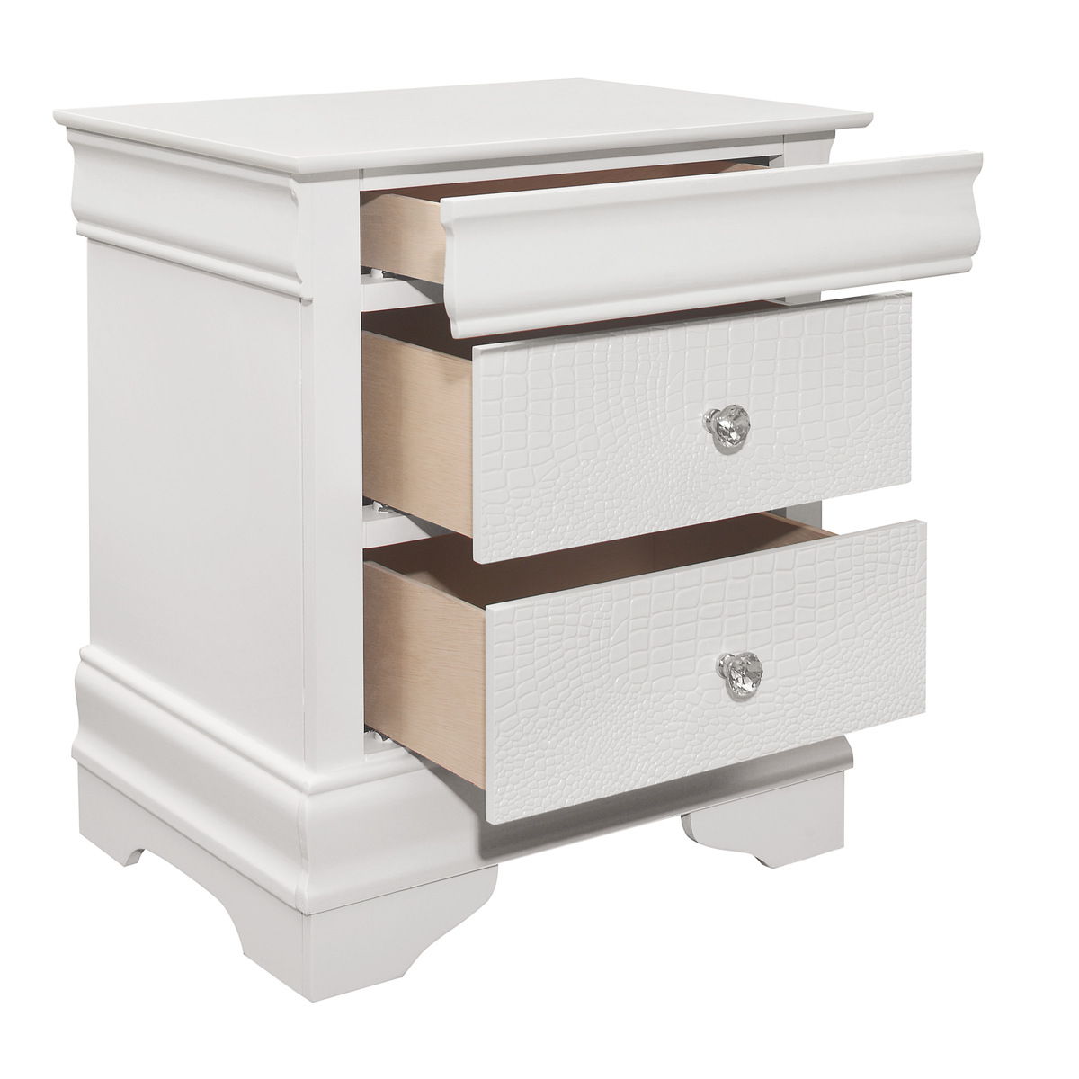 Lana - Nightstand - White