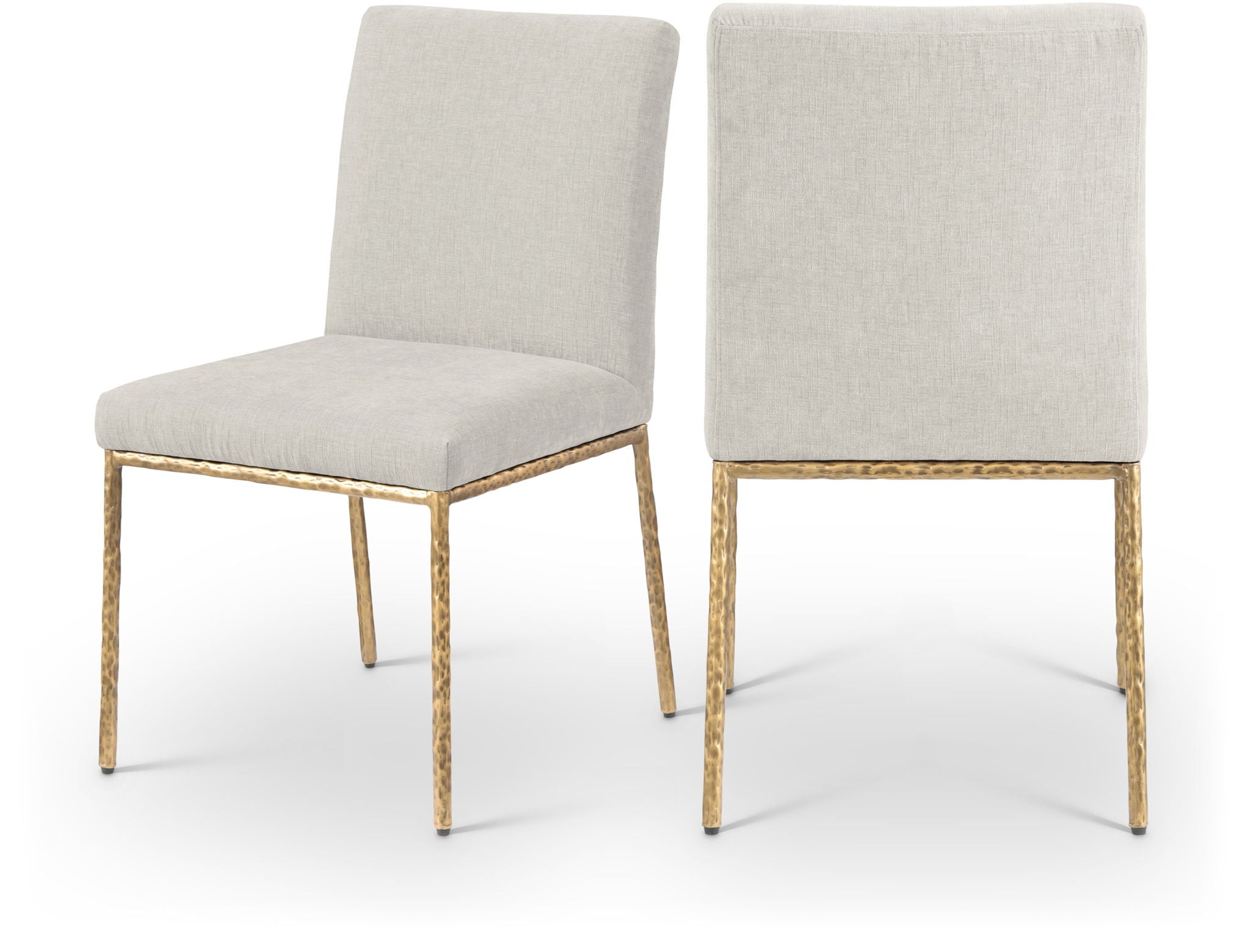 Reeves - Dining Side Chair (Set of 2) - Gold Base