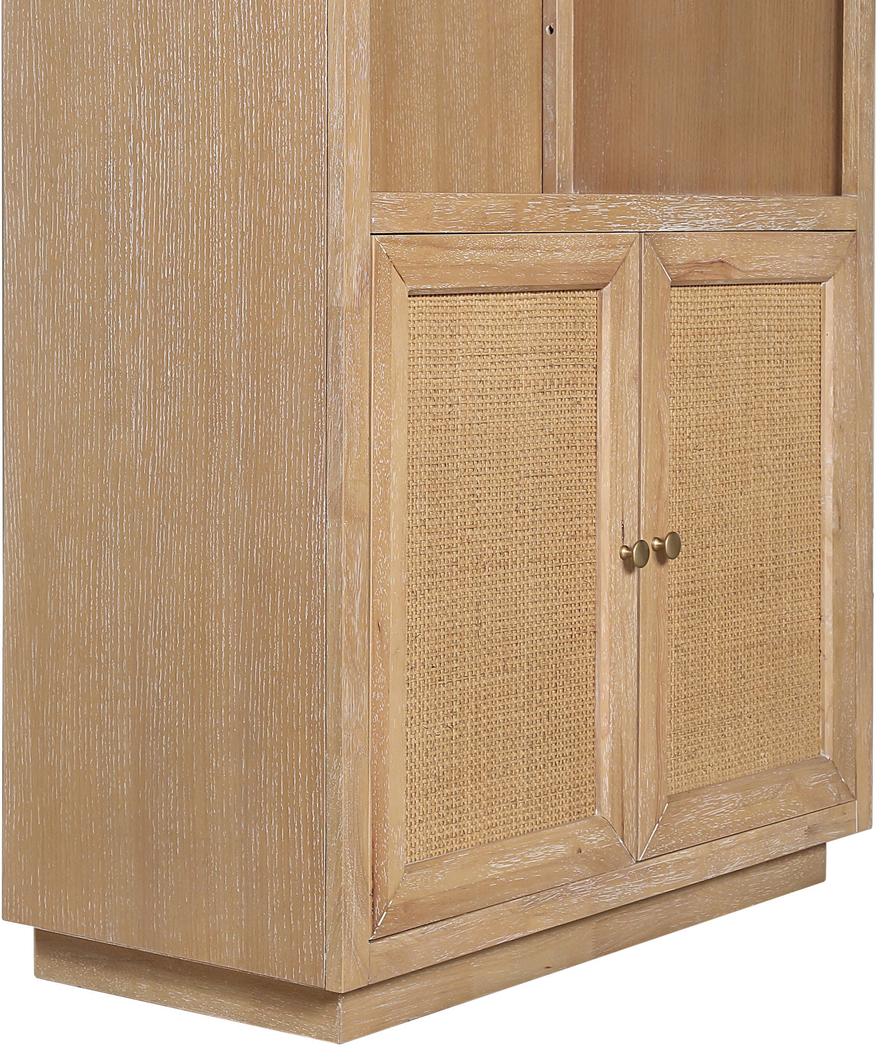 Botanical - Oak Veneer And Solid Wood Bookcase