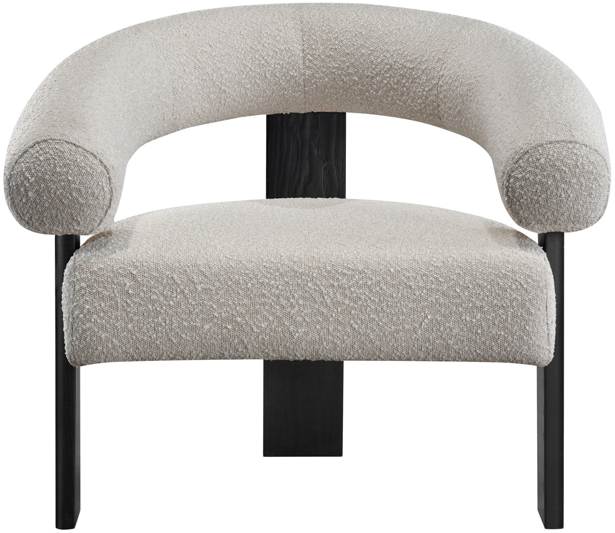 Winston - Accent Chair With Black Legs