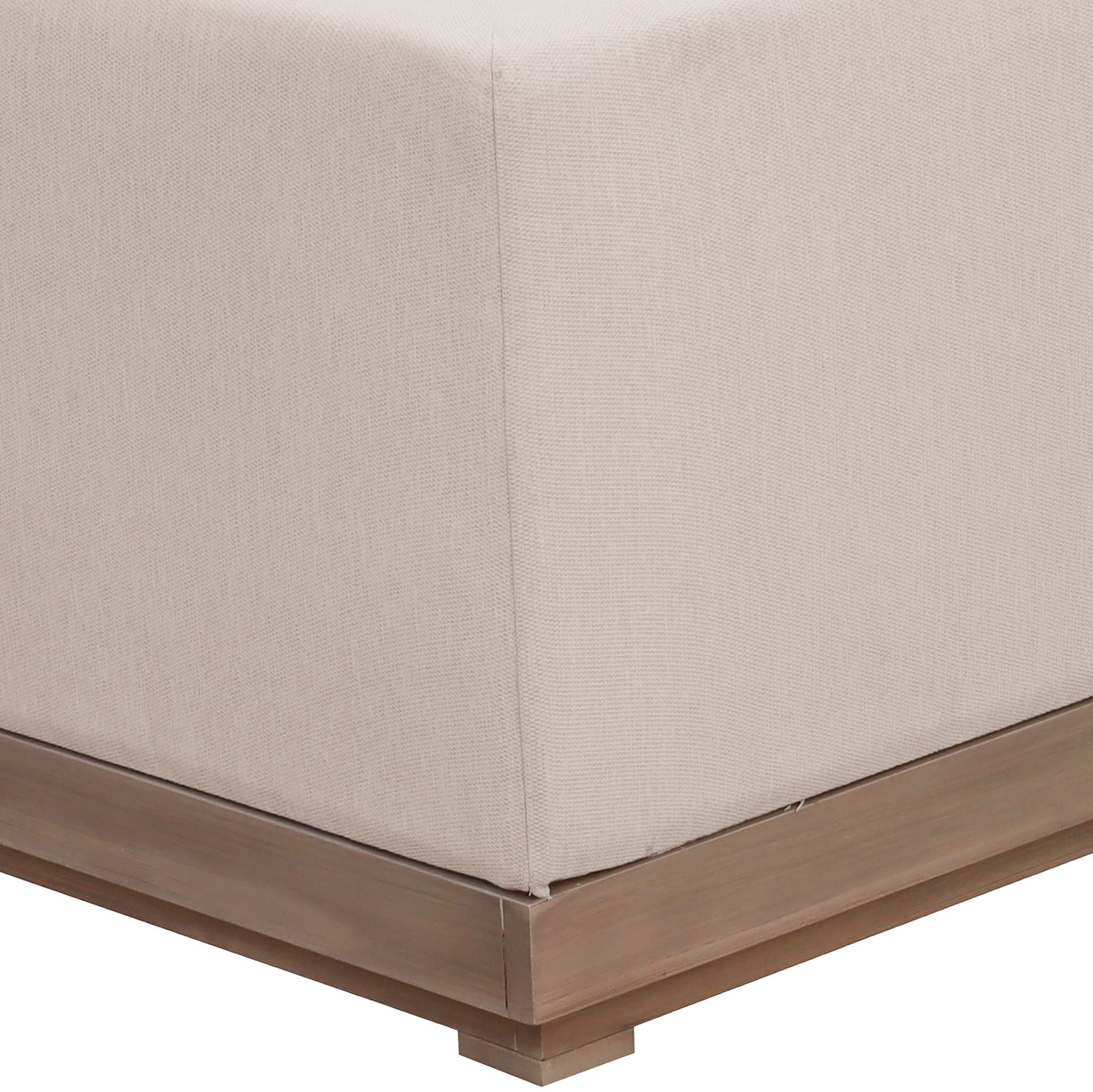 Solace - Olefin Performance Fabric 3 Piece Outdoor Patio Modular Sectional (Sofa, Loveseat & Corner Chair)