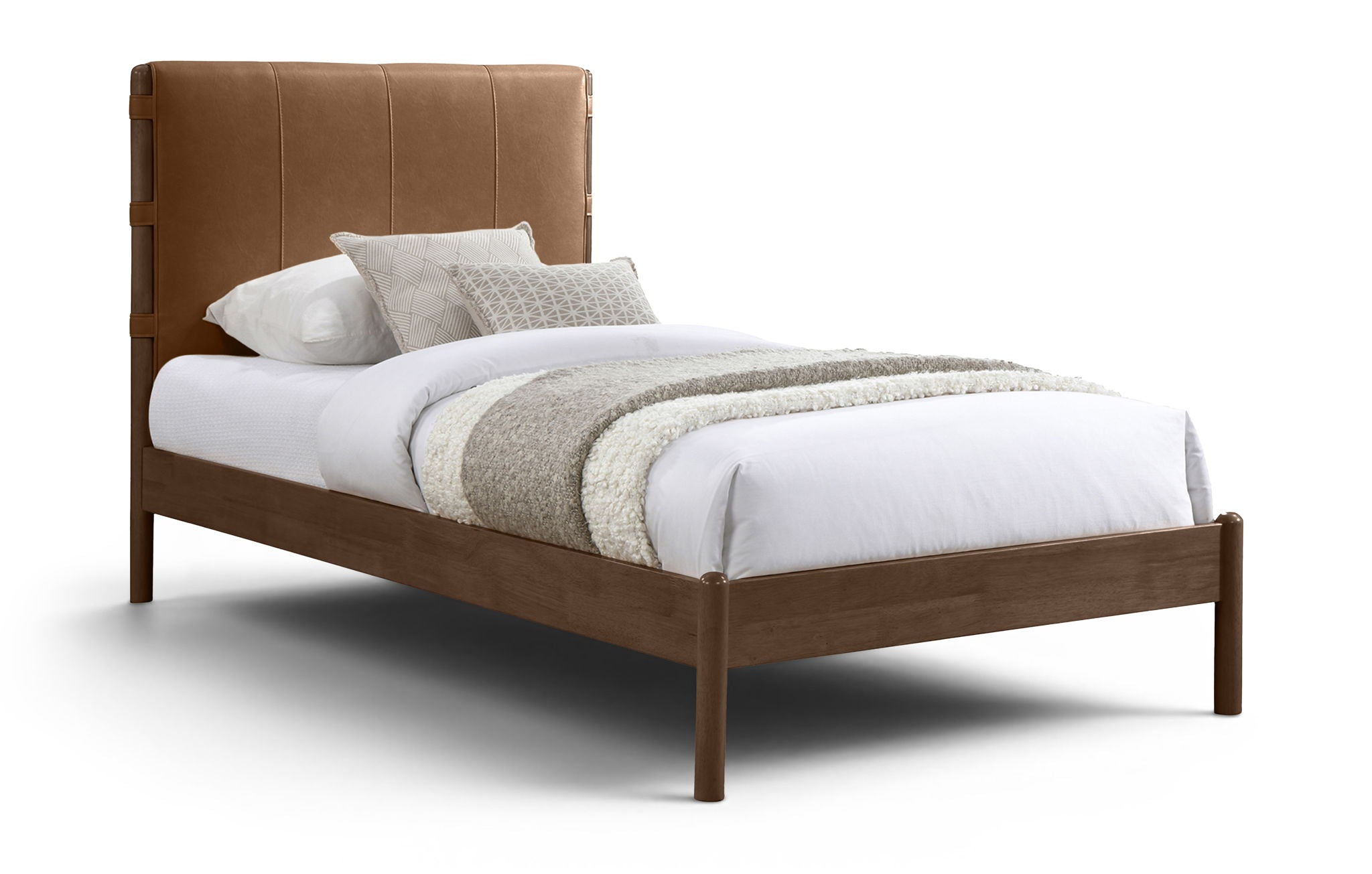 Arielle - Vegan Leather Upholstered Bed