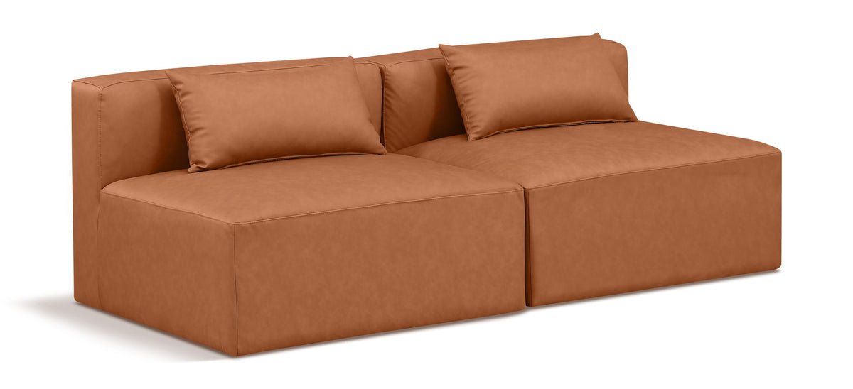 Cube - Modular 2 Seat Armless Sofa