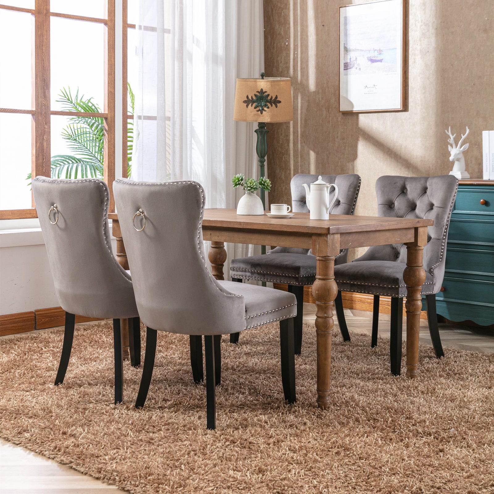 Nikki - High-End Tufted Dining Chair (Set of 2)