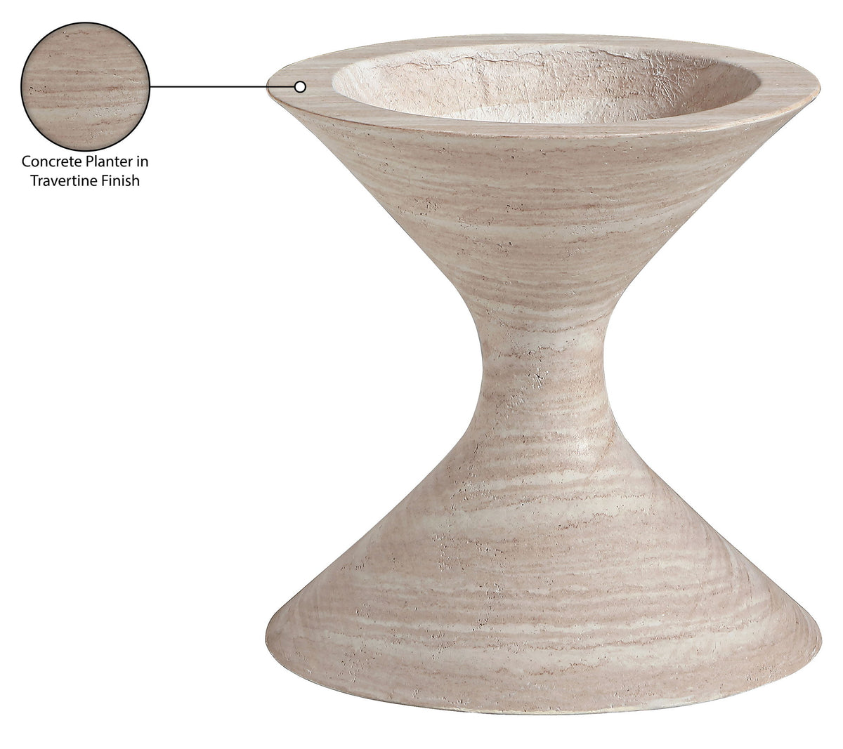 Vessa - Indoor / Outdoor Concrete Planter