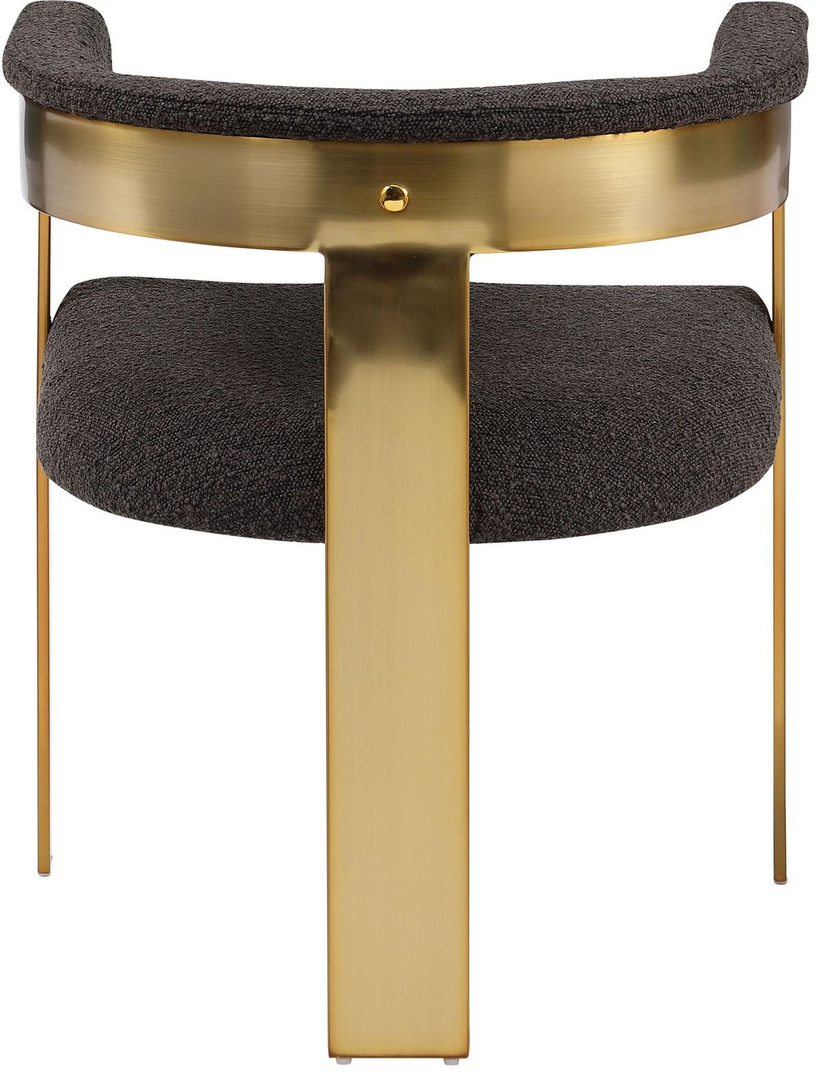 Romeo - Boucle Dining Chair With Gold Base (Set of 2)
