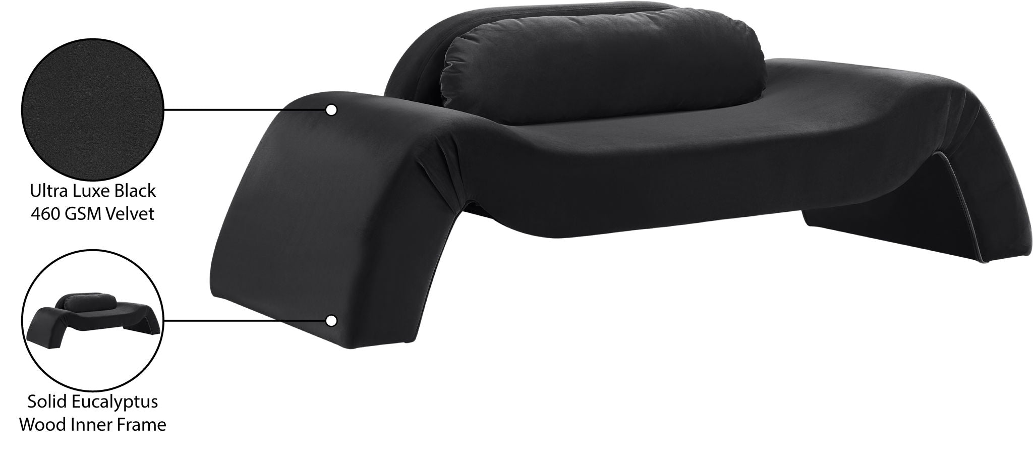 Austin - Velvet Loveseat