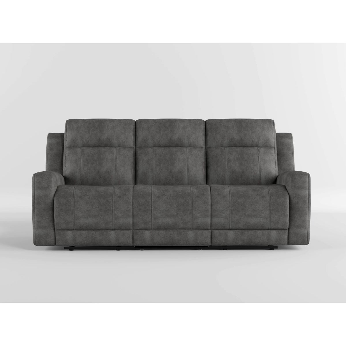 Muncie - Double Reclining Sofa - Brownish Gray