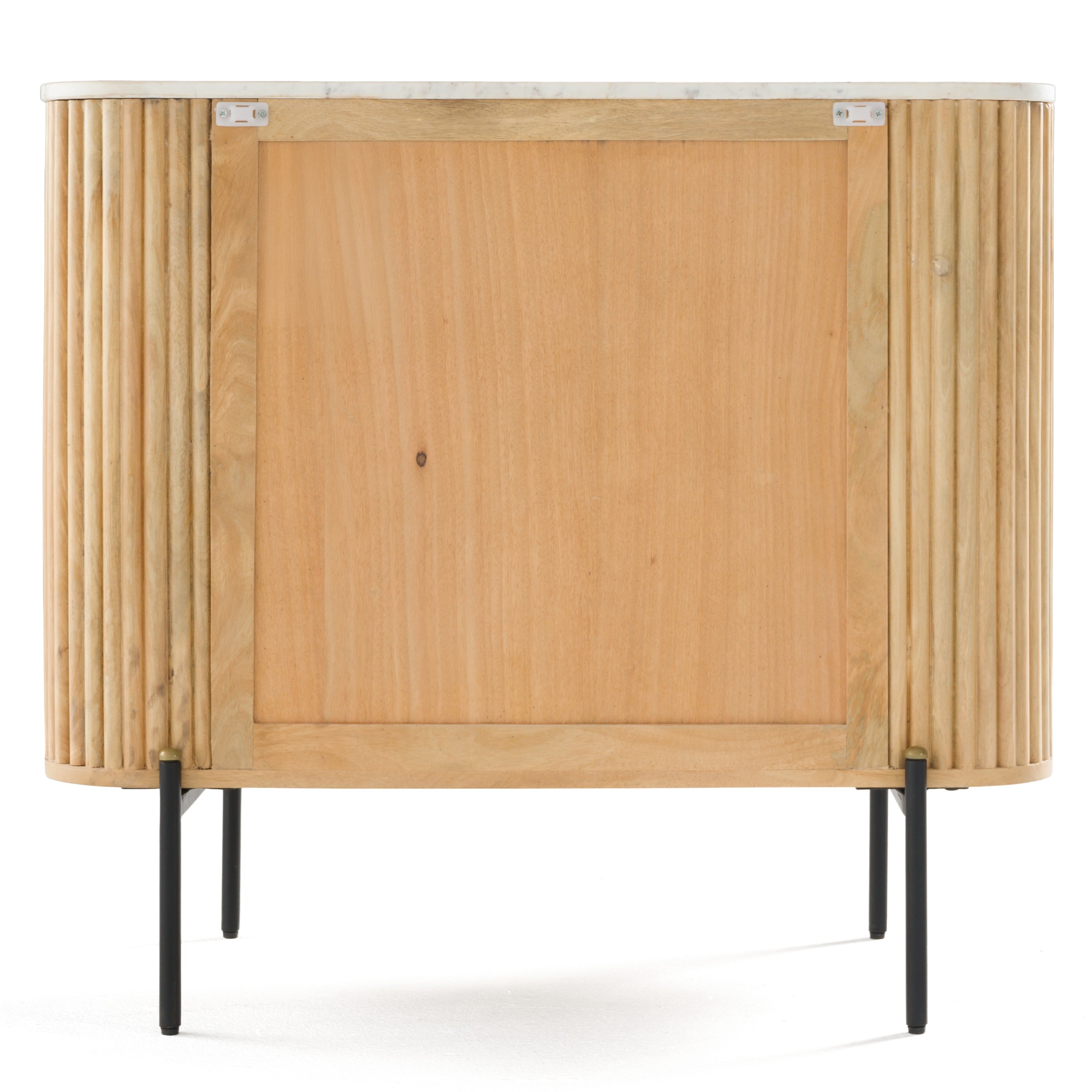 Modrest - Cambridge White Marble & Mango 3 Drawer Dresser