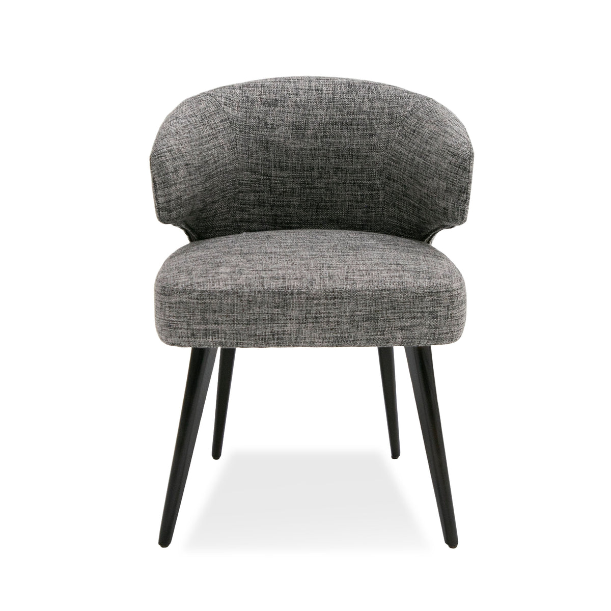 Carlton Modern Grey Fabric Dining Chair