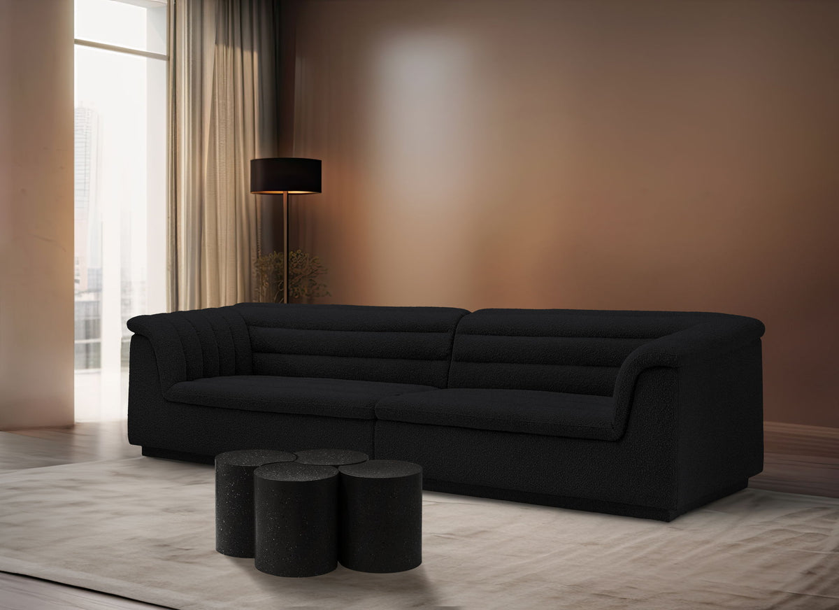 Dimple - 4 Piece Modular Coffee Table - Terazzo Finish