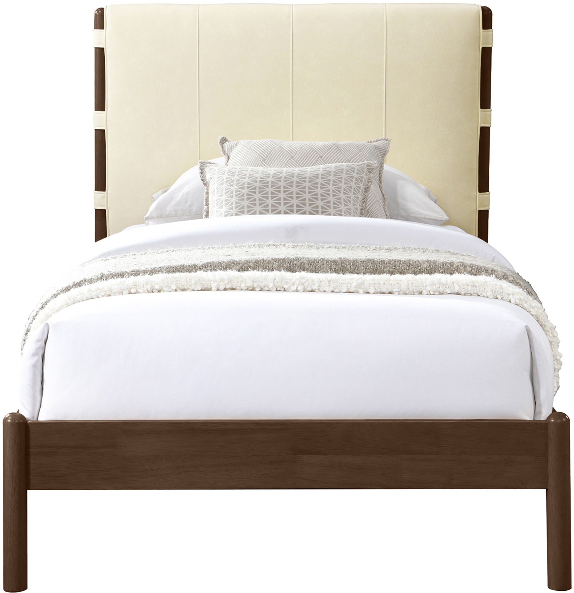 Arielle - Vegan Leather Upholstered Bed