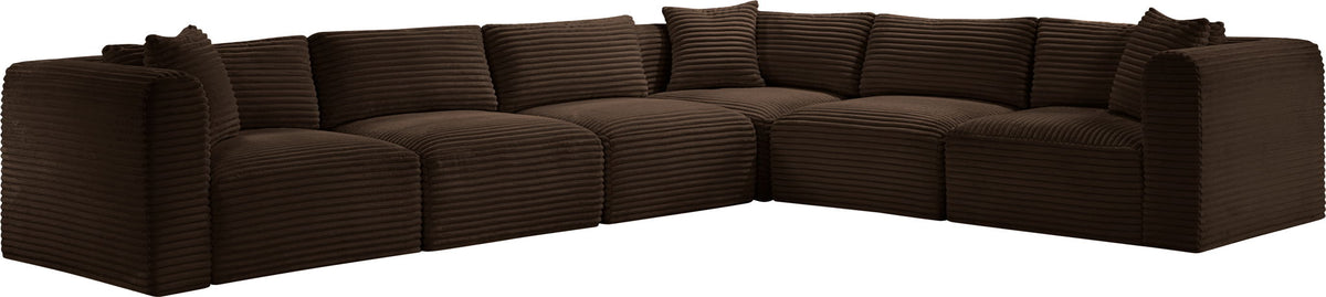 Shaggy - 6 Piece Modular Corner Sectional