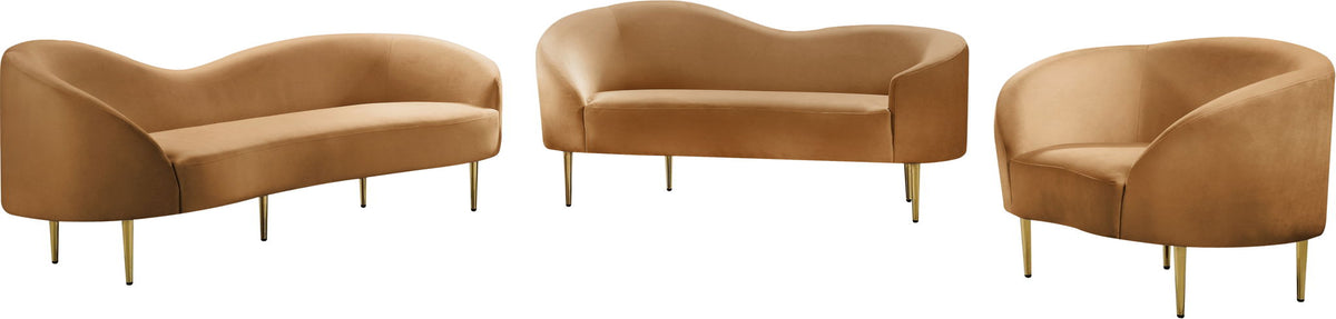 Ritz - Sofa - Saddle