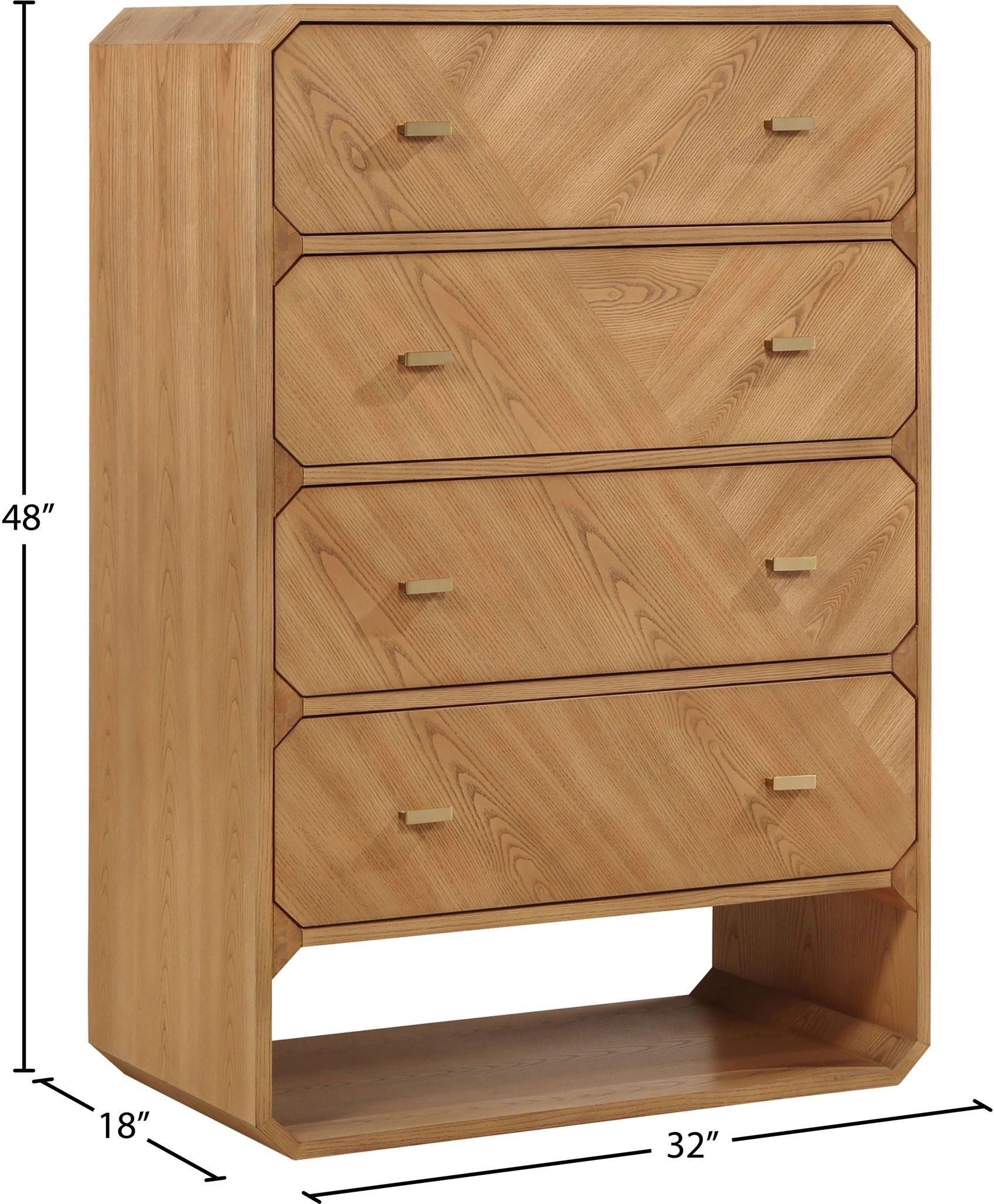 Parker - Ash Veneer Chest