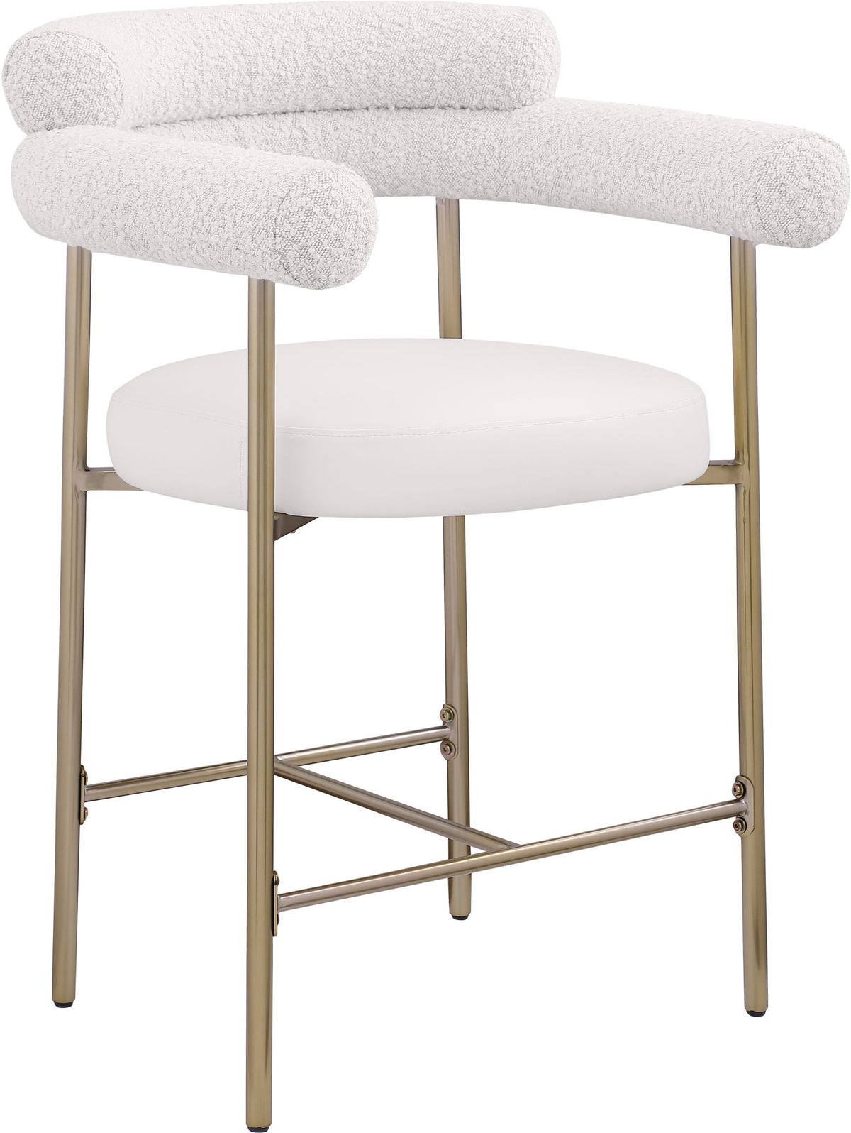 Blake - Counter Stool With Bronze Legs (Set of 2)