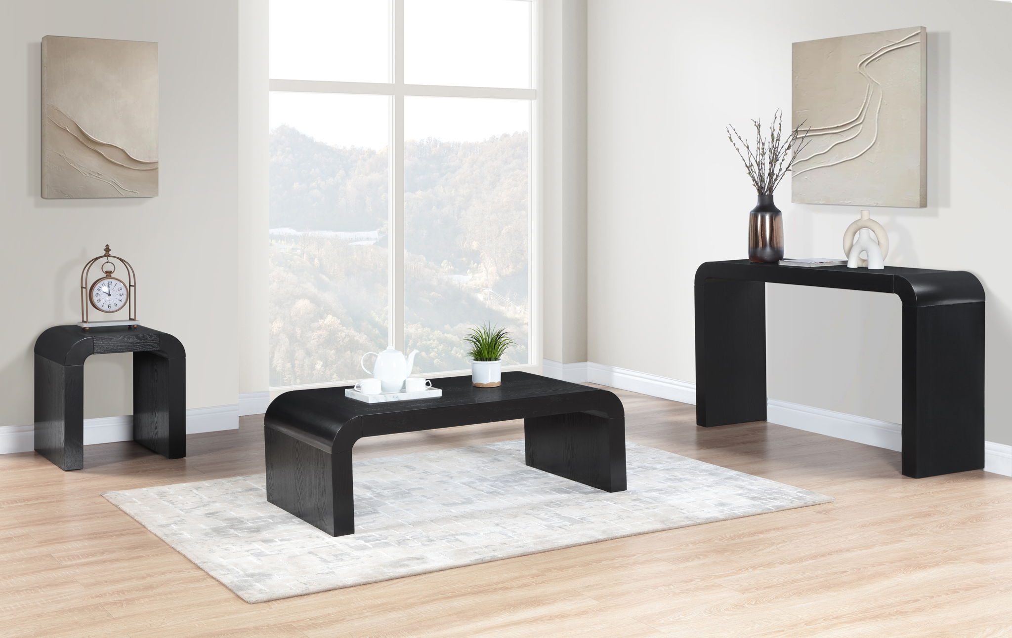 Toulon - Oak Veneer End Table
