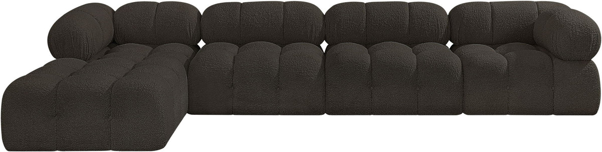 Ames - 5 Piece Fabric Modular Sectional