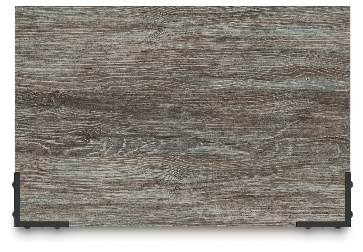 Frandern - Two Drawer Night Stand - Gray