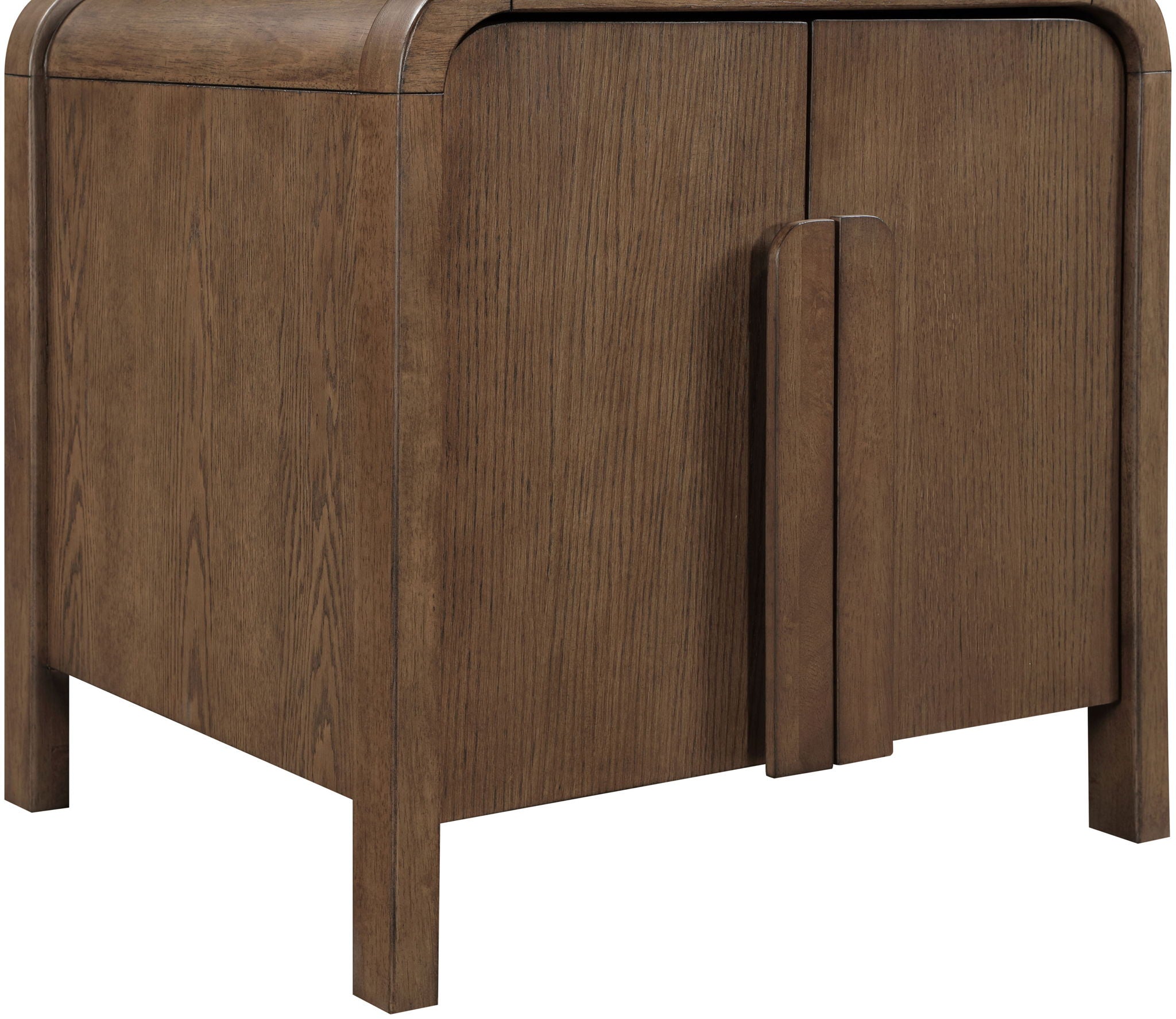 Harmony - Oak Veneer And Solid Wood Night Stand
