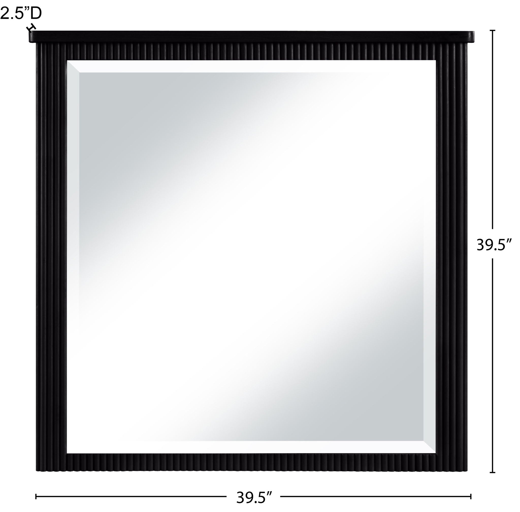 Astrid - Solid Wood And Oak Veneer Mirror