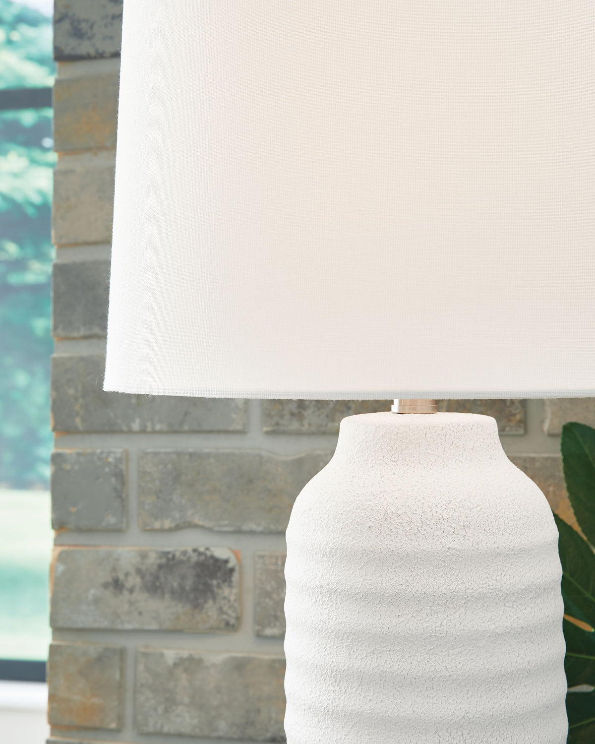 Vauville - Poly Table Lamp (Set of 2) - White