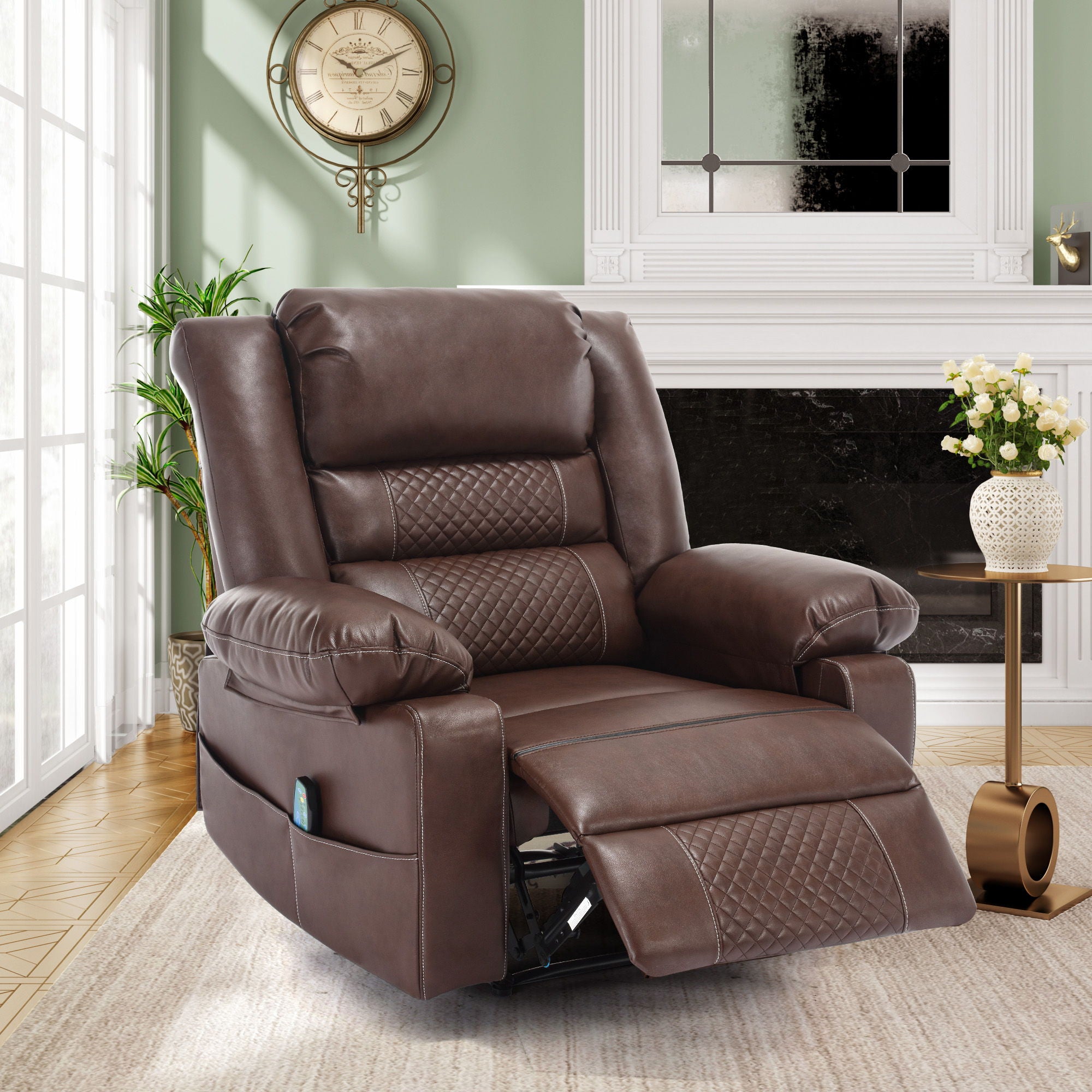 Breathable Massage Recliner Manual Chair