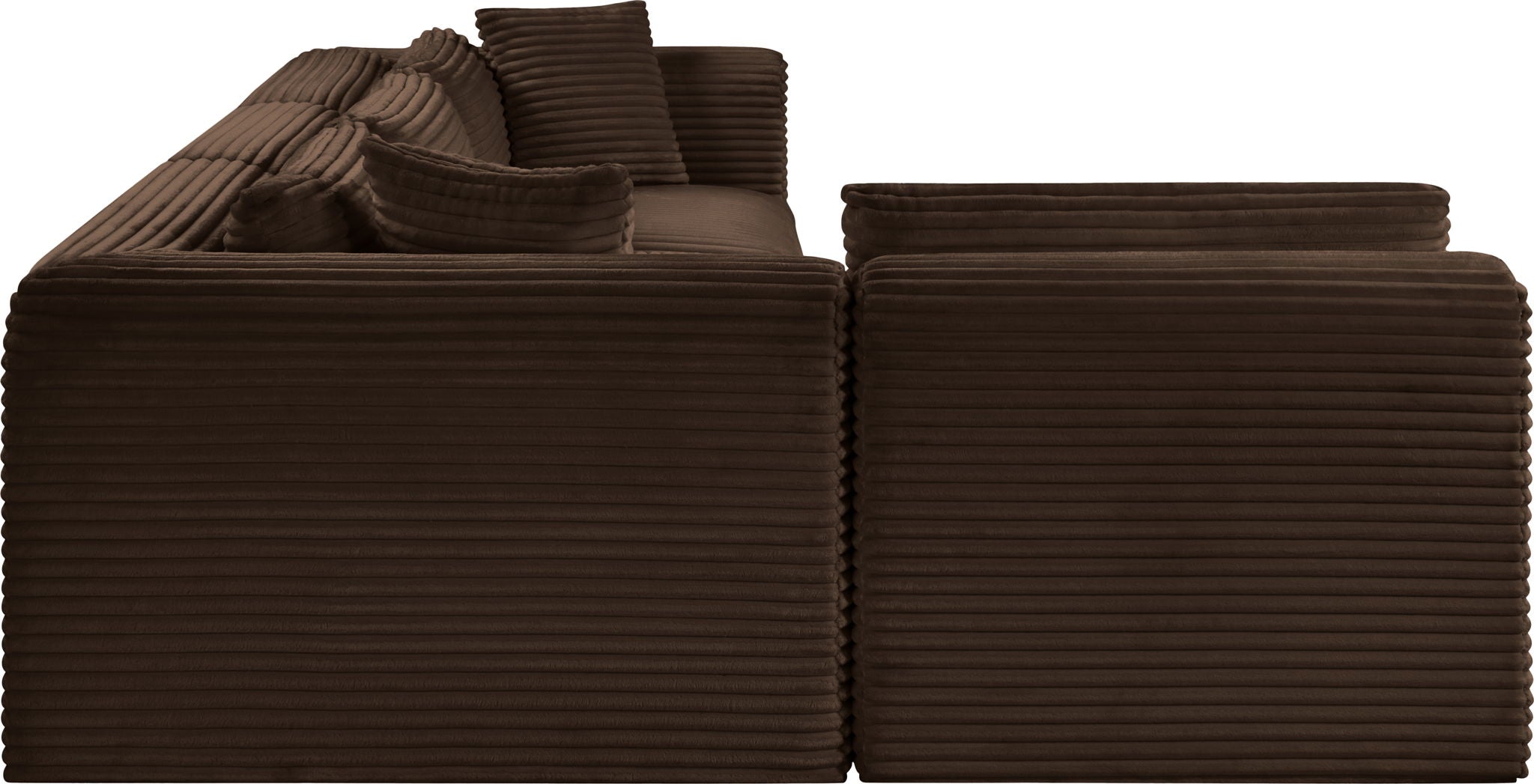 Shaggy - 4 Piece Modular Sectional