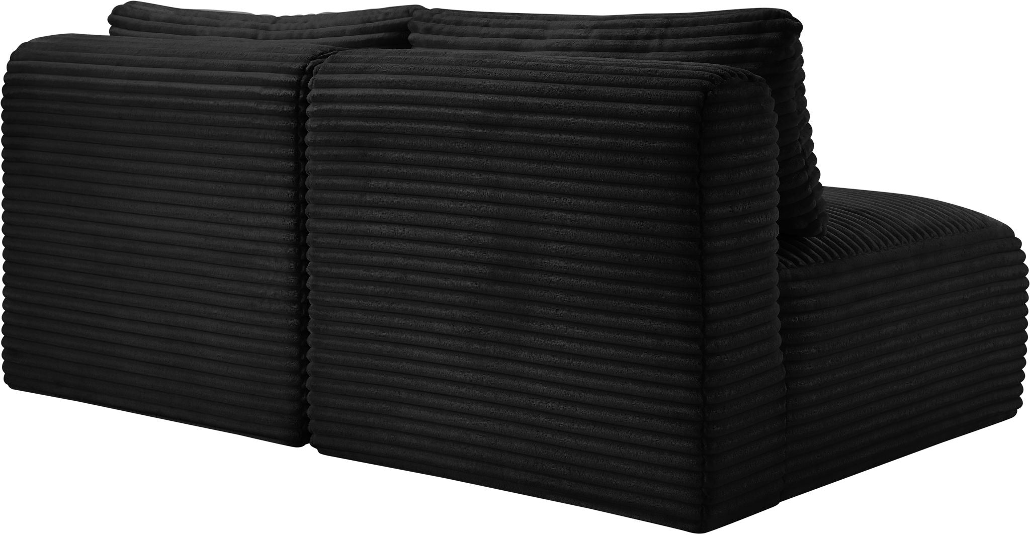 Shaggy - 2 Seat Modular Armless Sofa
