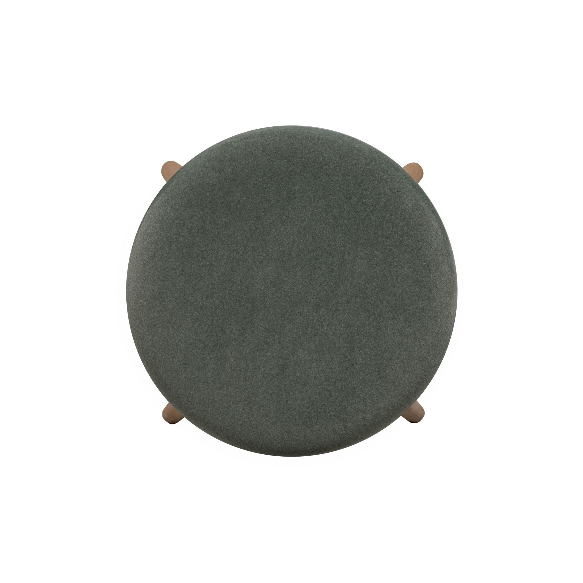 Oodle - Performance Vegan Mohair Light Walnut Stool