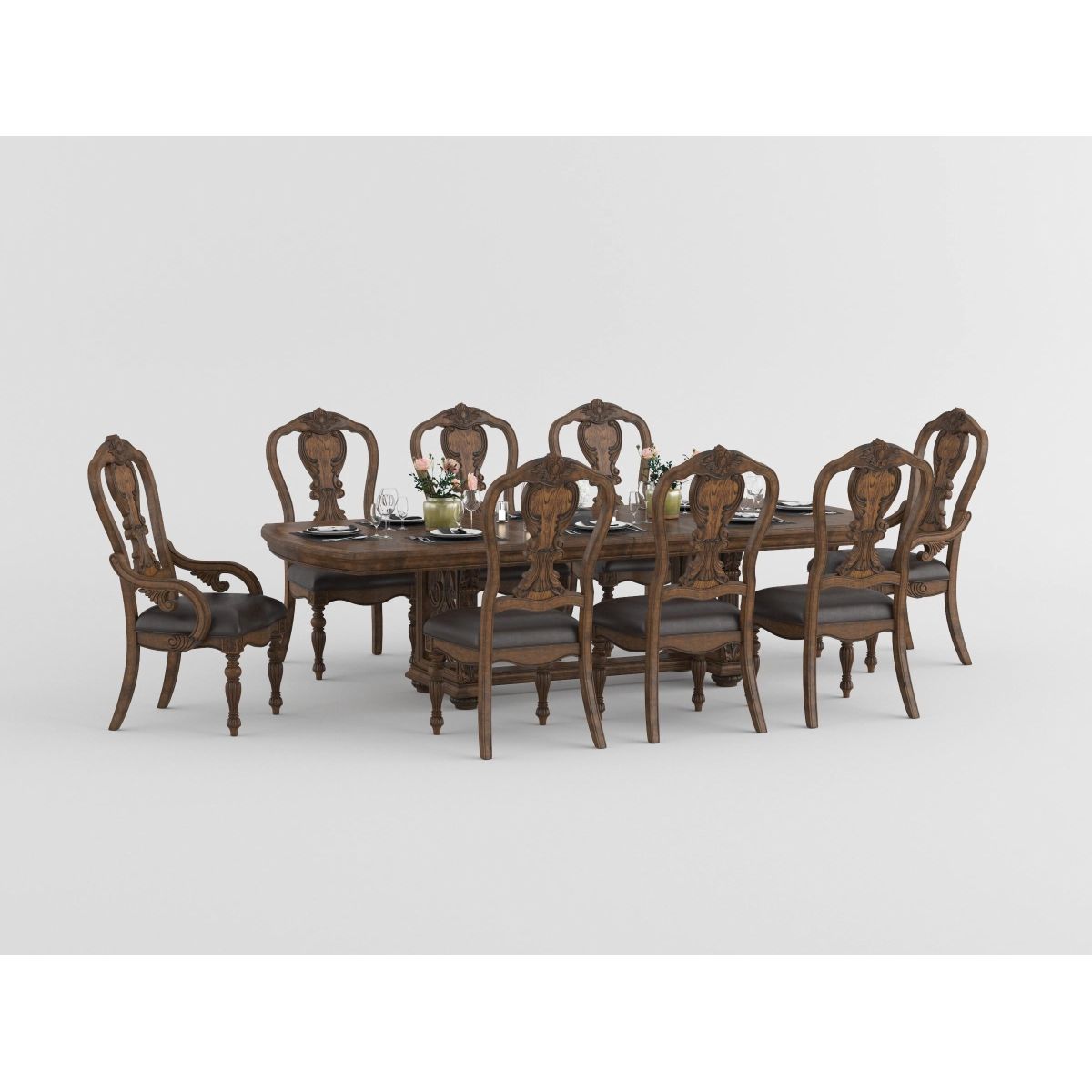 Bergen - Side Chair (Set of 2) - Brown