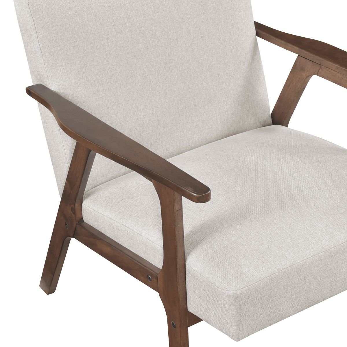 Omara - Accent Chair Dark Brown Base