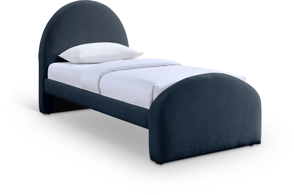 Andaz - Chenille Fabric Upholstered Bed
