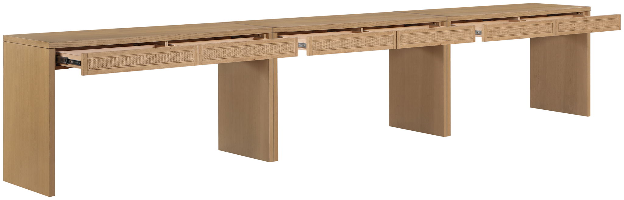 Avro - Solid Wood And Oak Veneer Desk