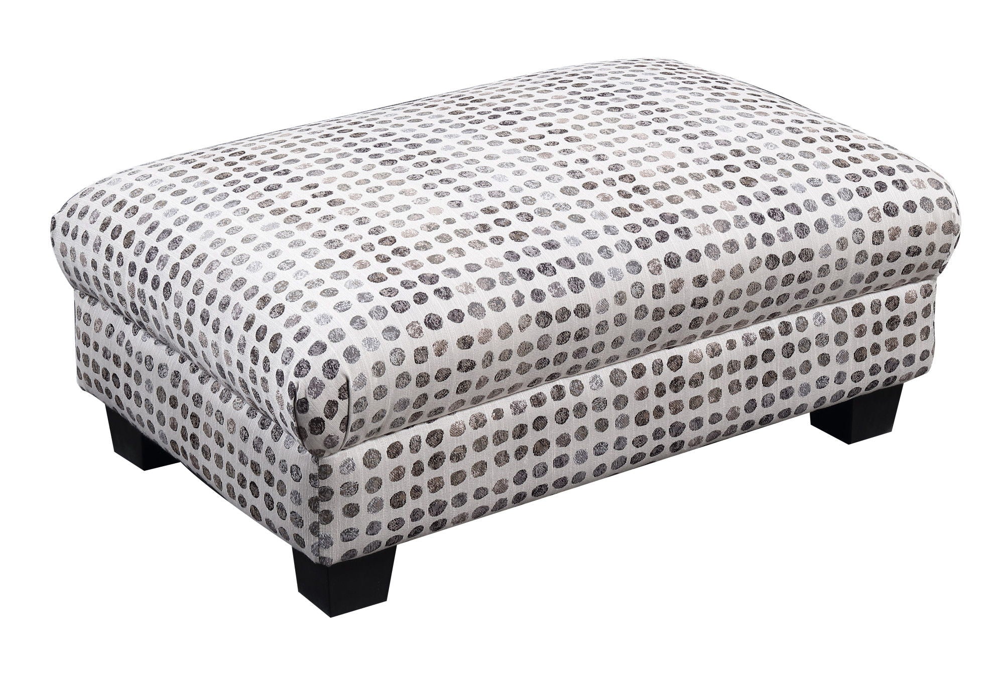 Andie - Ottoman - Ink Dot