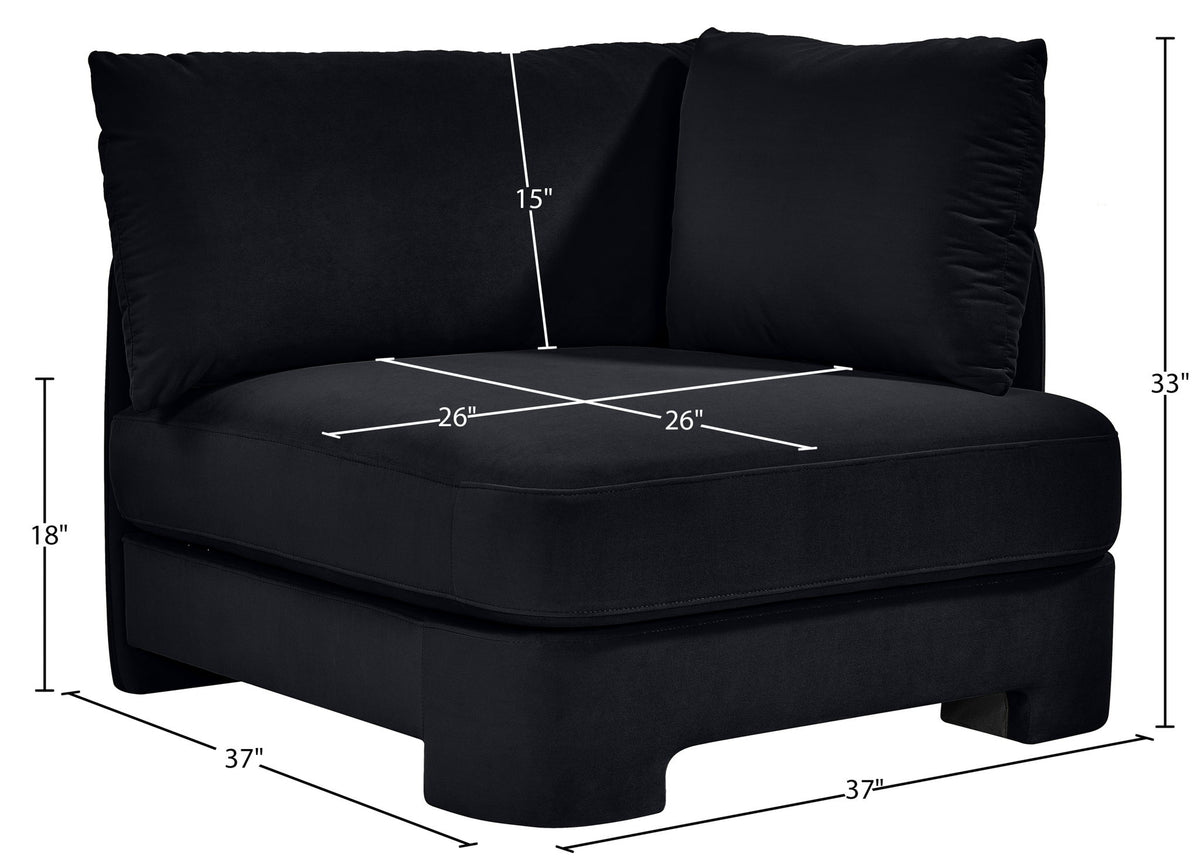 Hammond - Velvet Performance Fabric Upholstered Chair