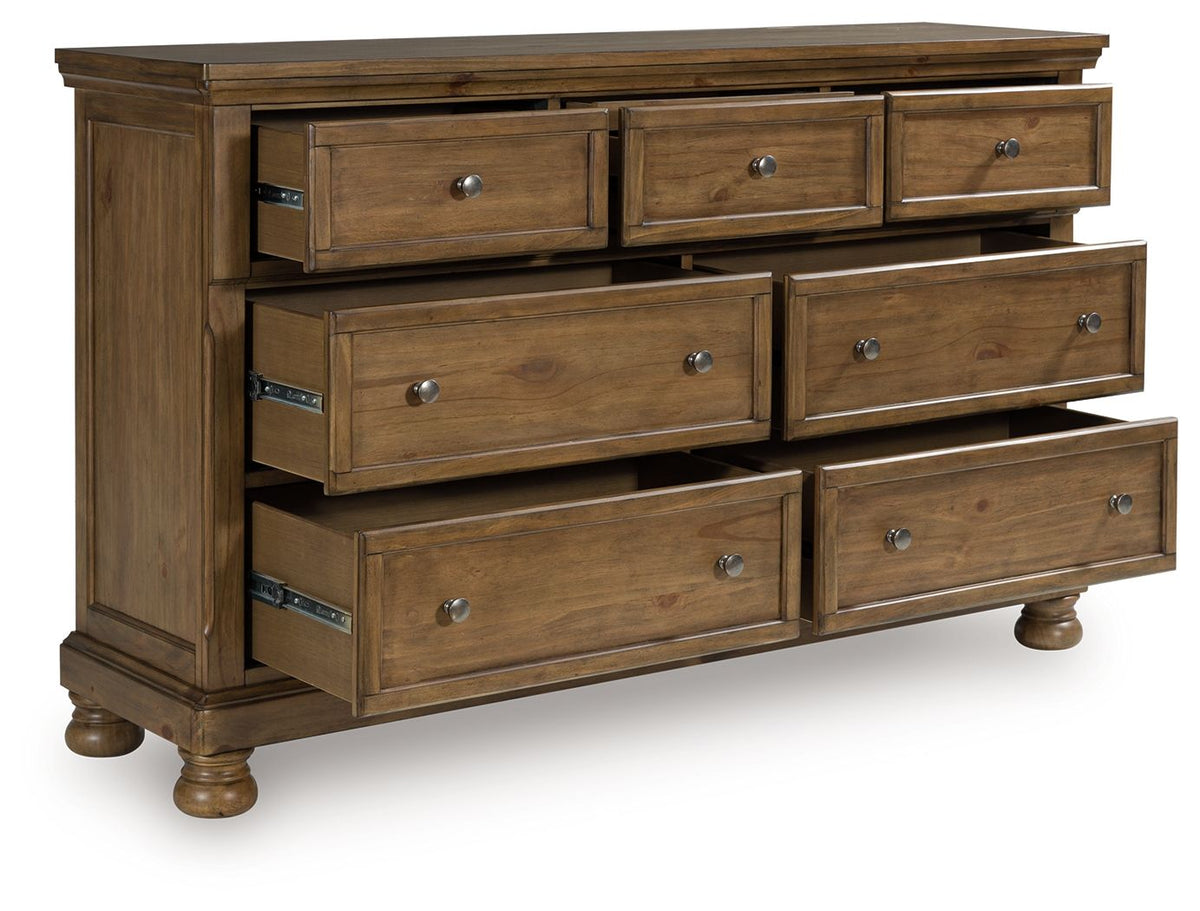 Feddinger - Dresser - Medium Brown