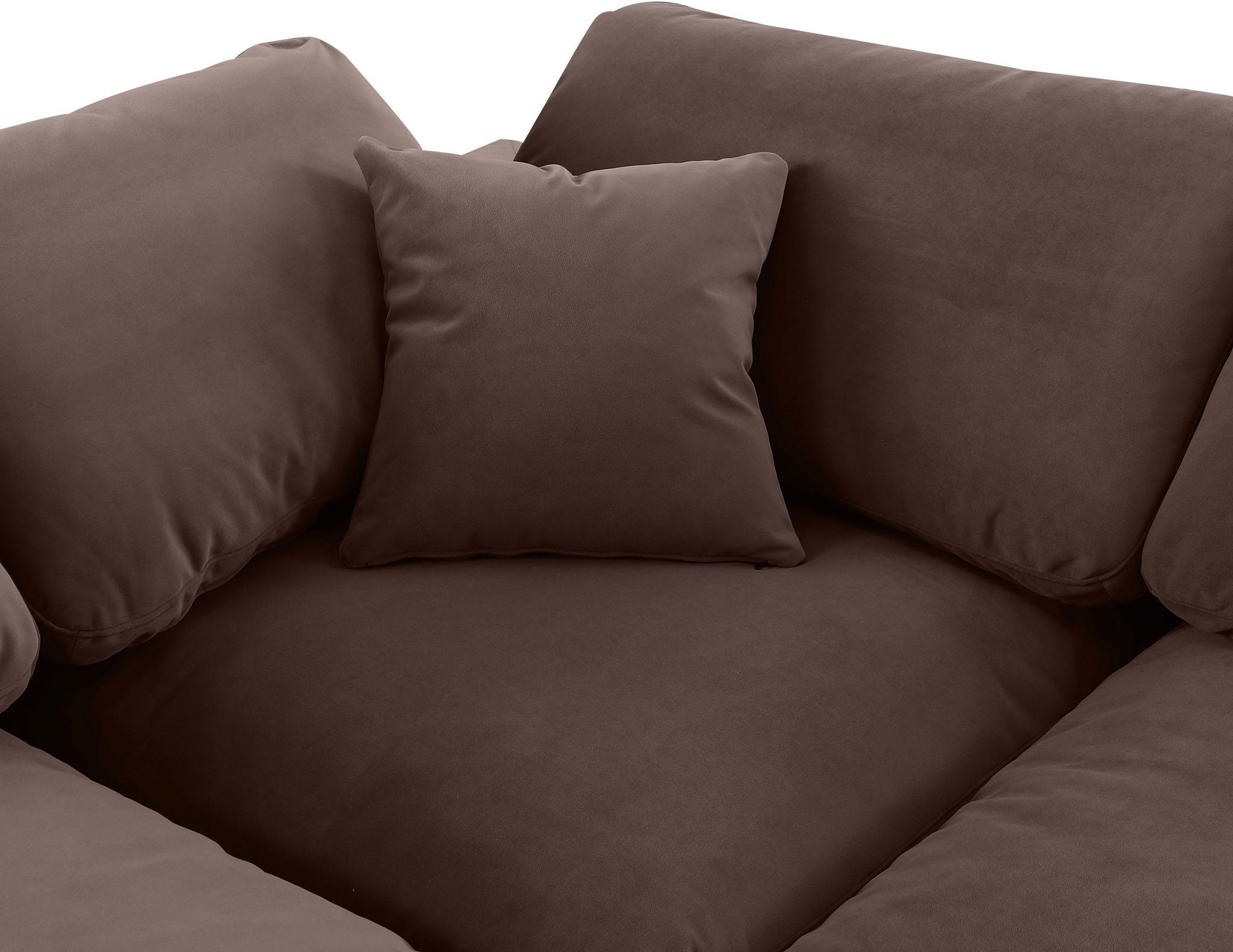 Comfy - Velvet Modular Sofa 2 Seats