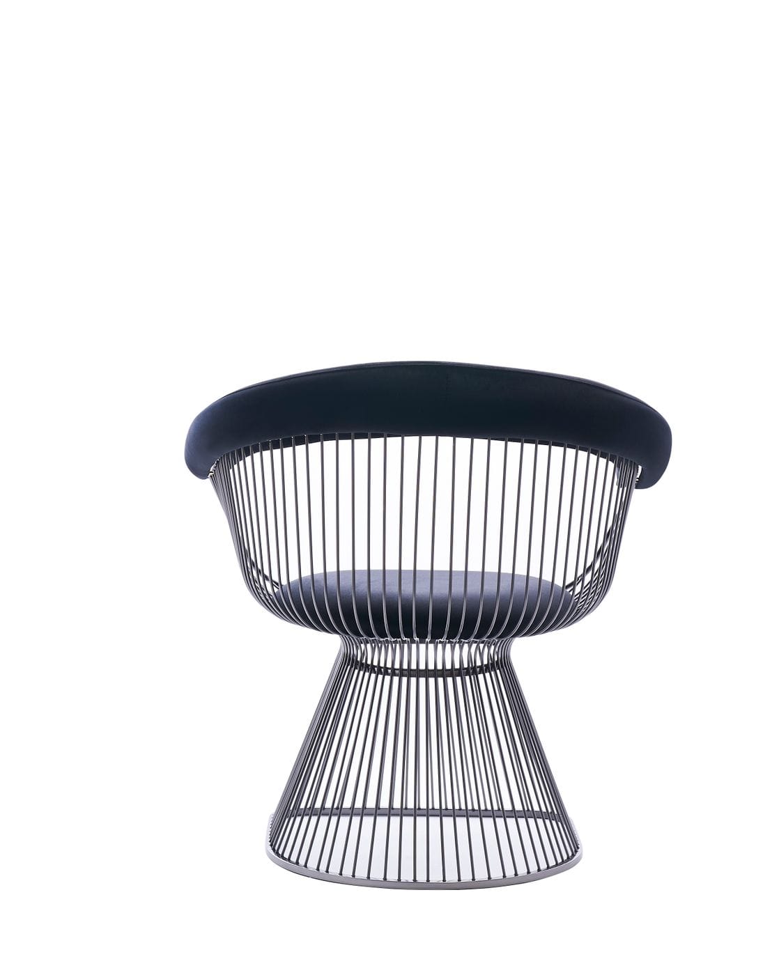Chandler - Modern Black Velvet & Black Stainless Steel Dining Chair