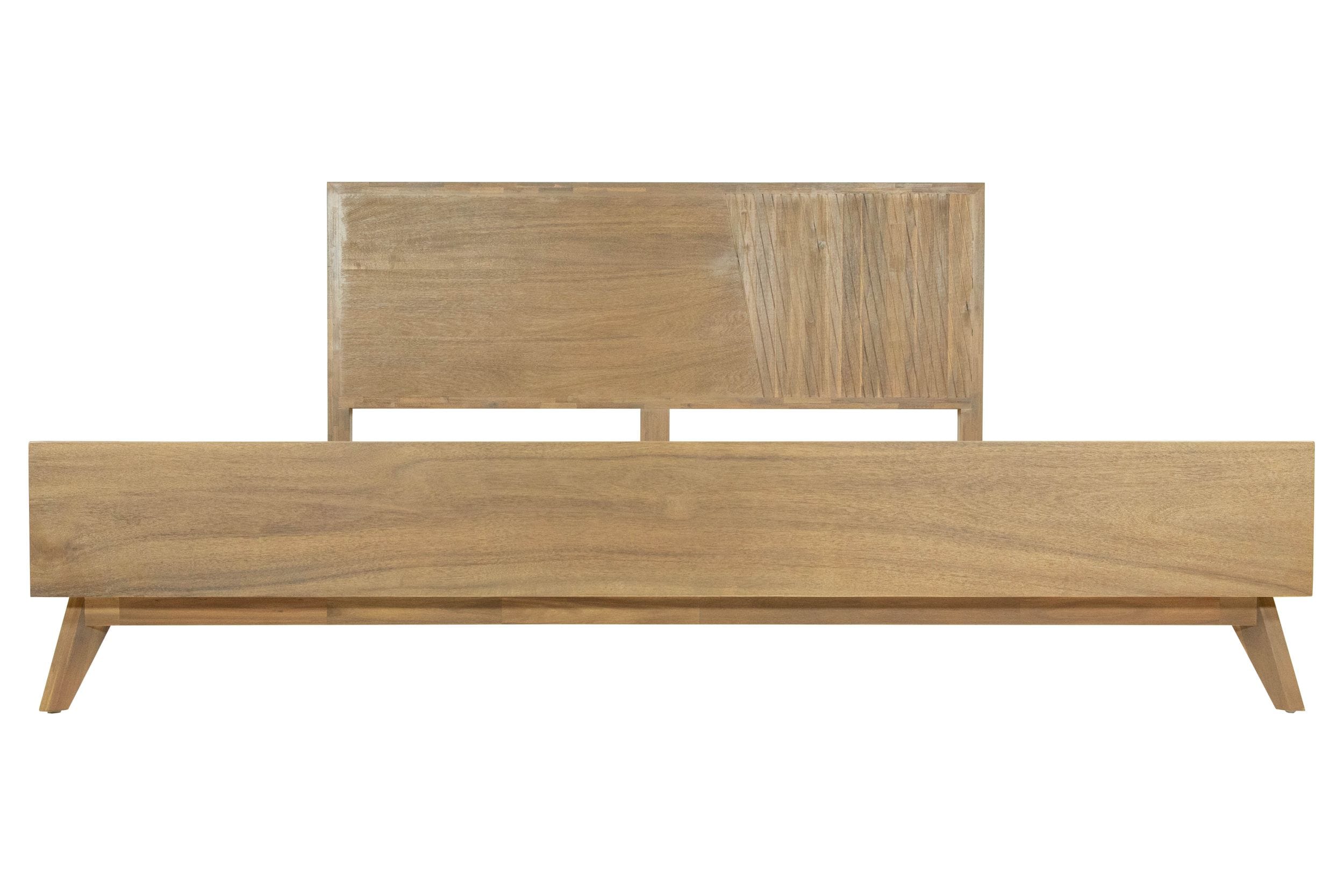 Modrest Claire - Queen Contemporary Walnut Bed