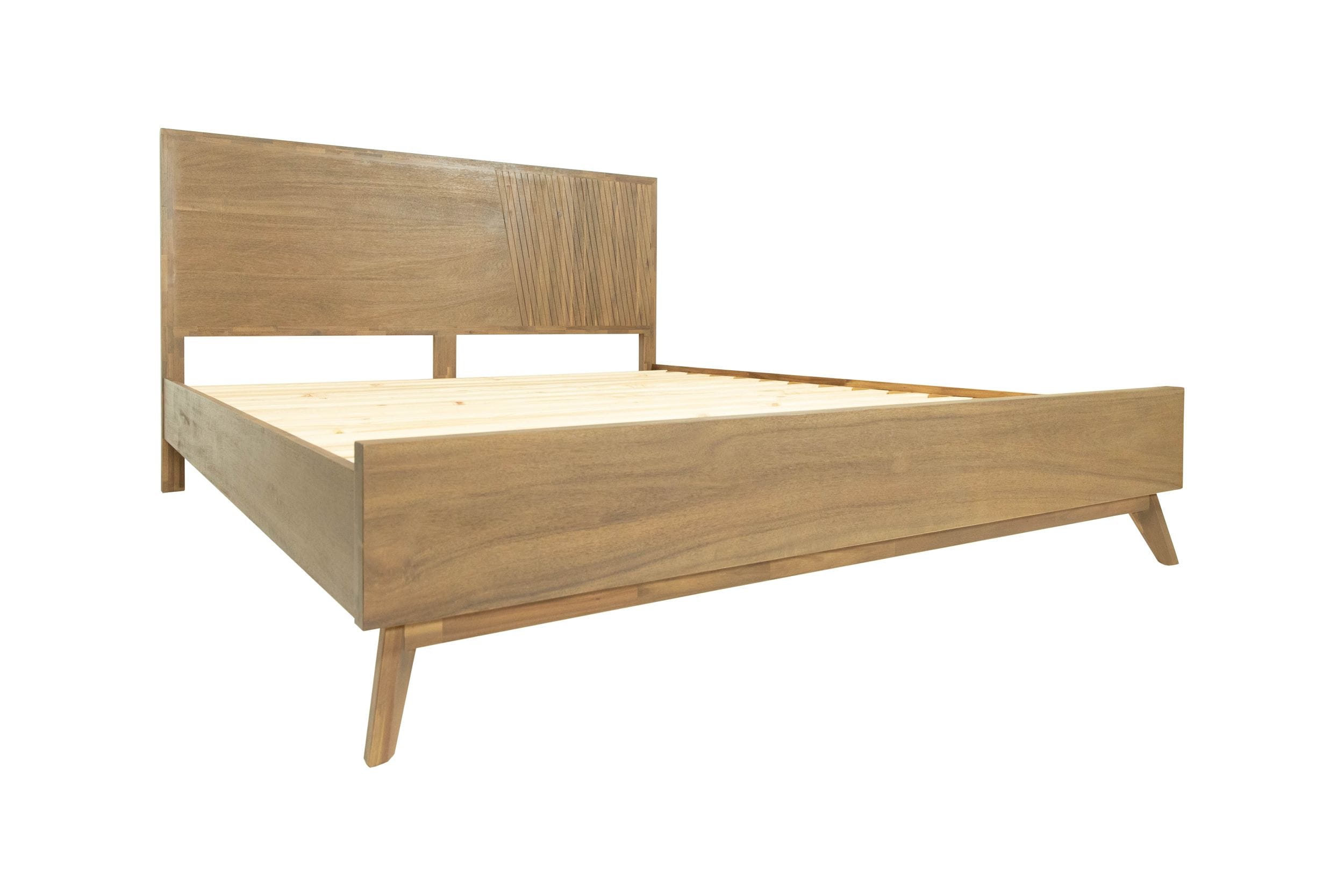 Modrest Claire - Queen Contemporary Walnut Bed