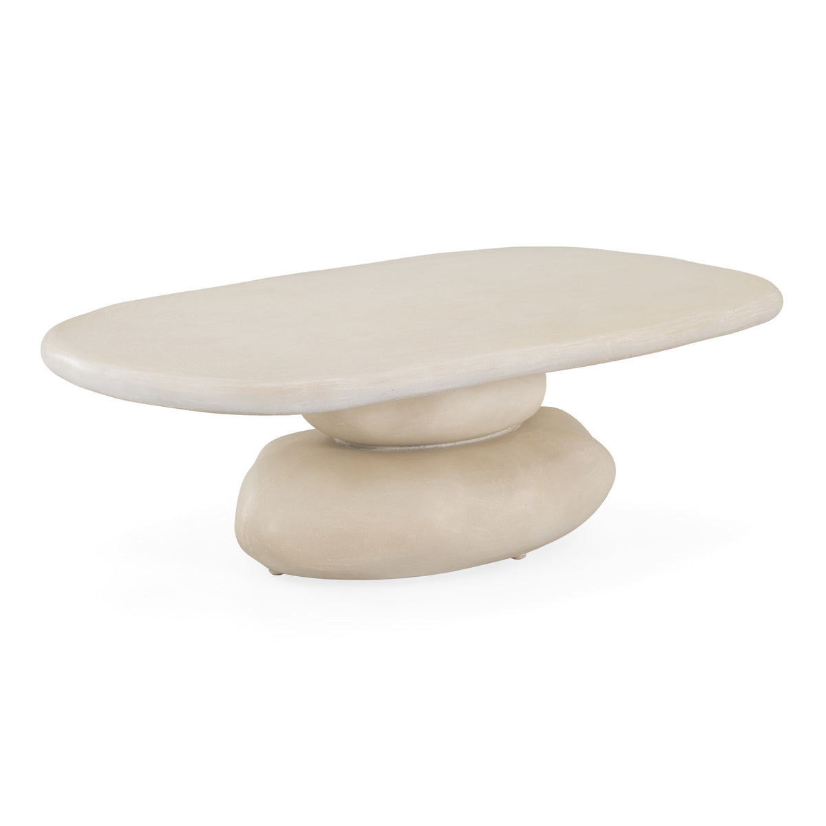 Coates - Modern Beige Fiberform Coffee Table - original 1